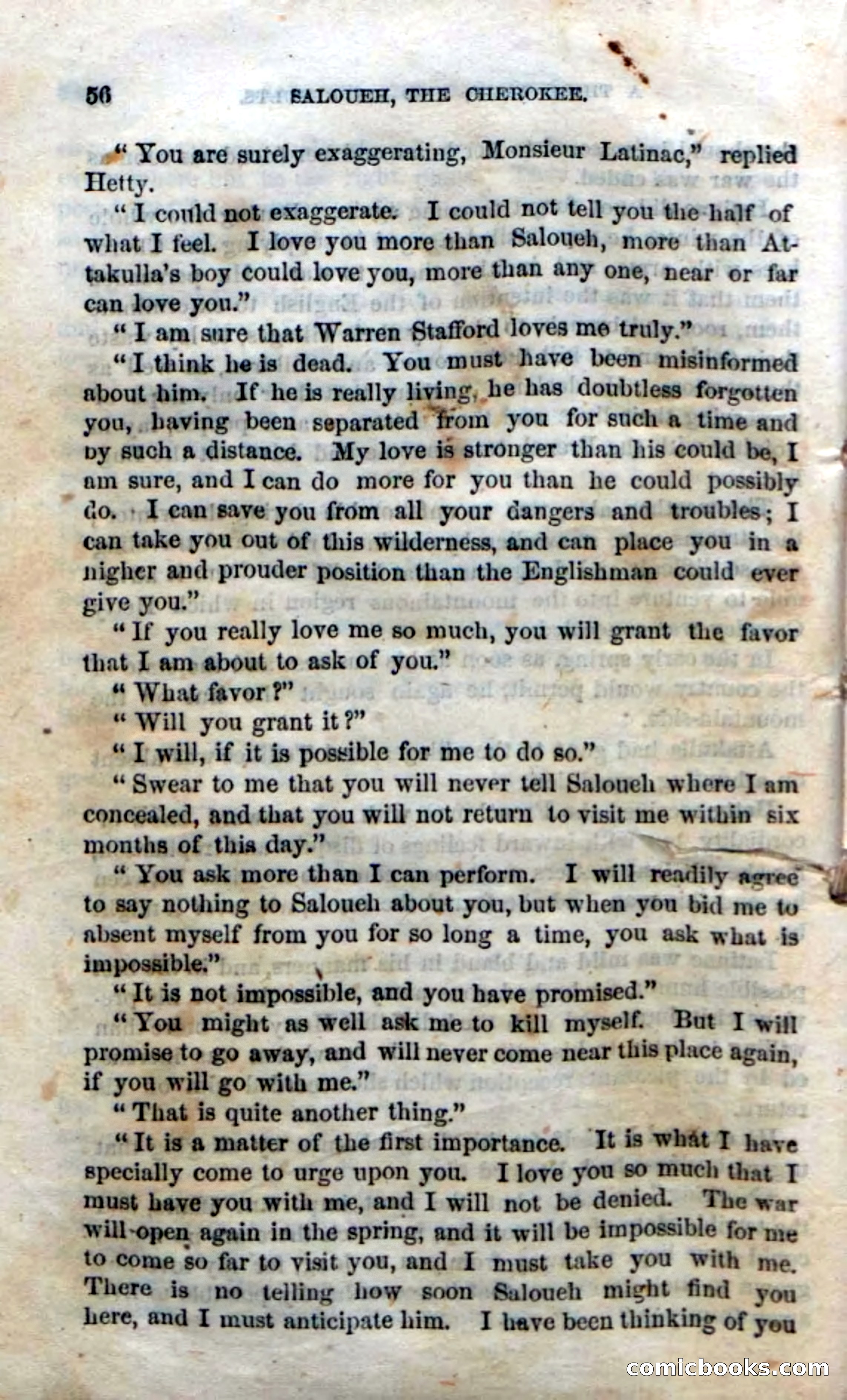 Beadle's Dime Novels No. 135: The Cherokee Chief — page 54 of 92