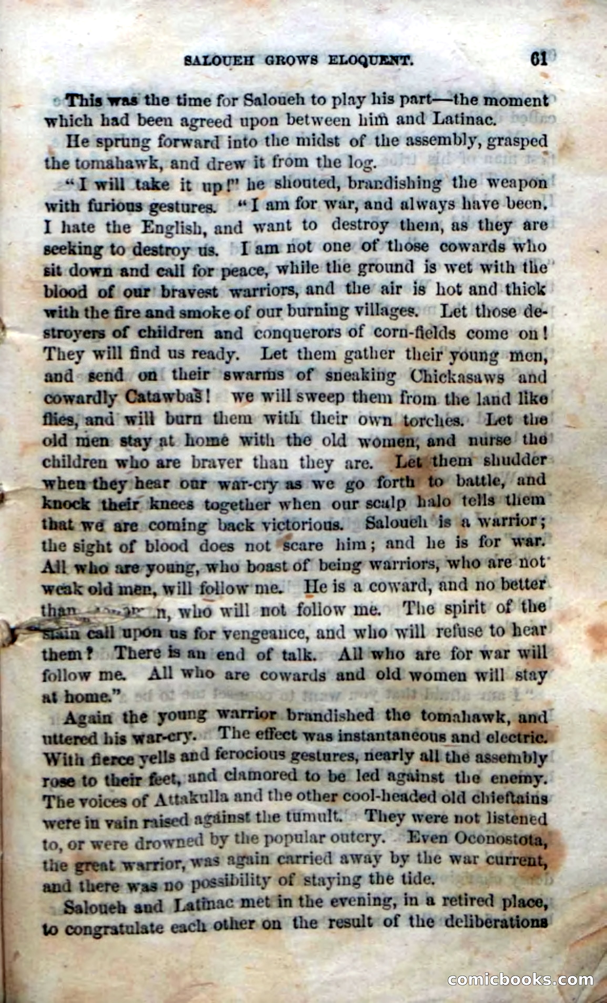 Beadle's Dime Novels No. 135: The Cherokee Chief — page 59 of 92