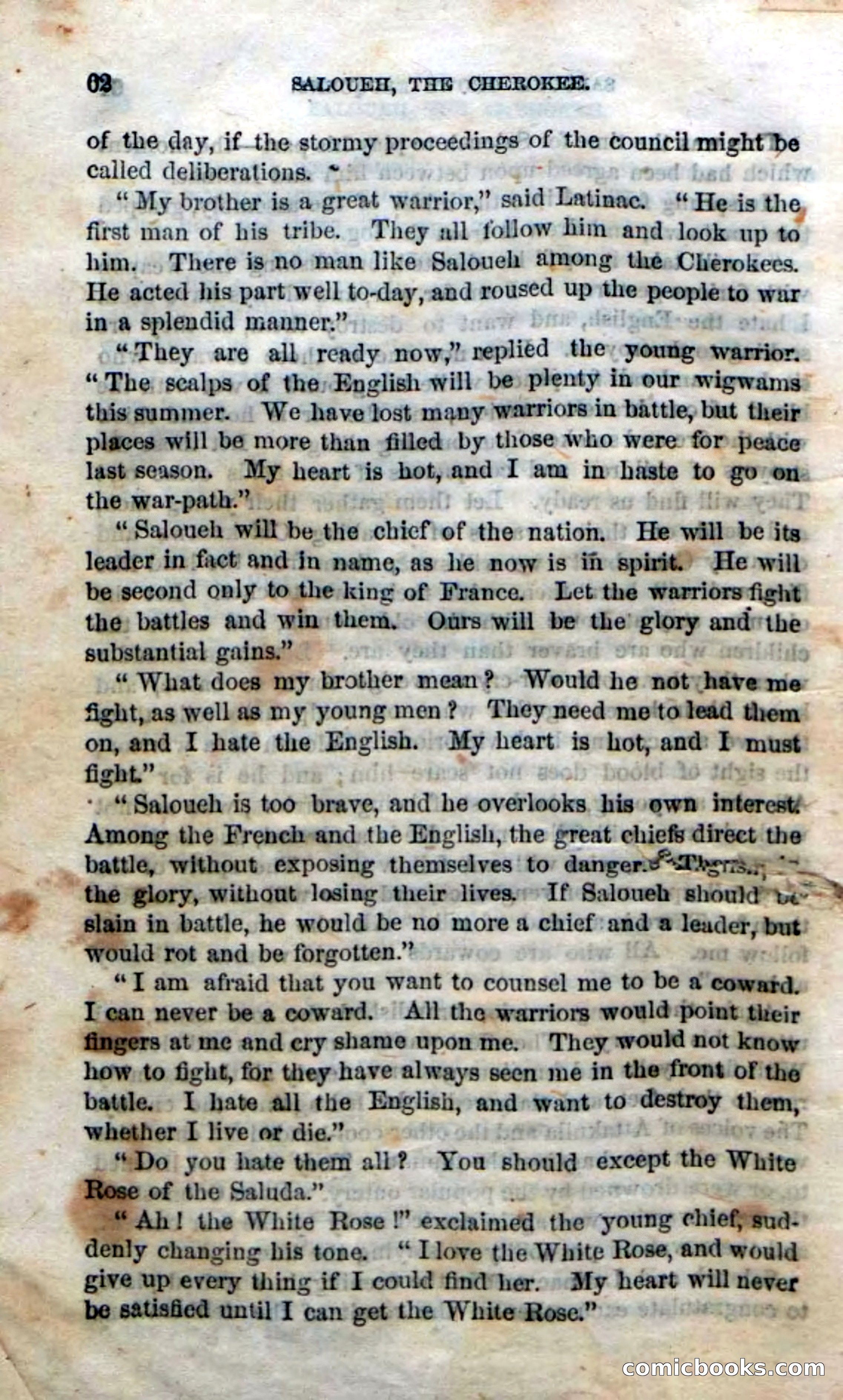 Beadle's Dime Novels No. 135: The Cherokee Chief — page 60 of 92