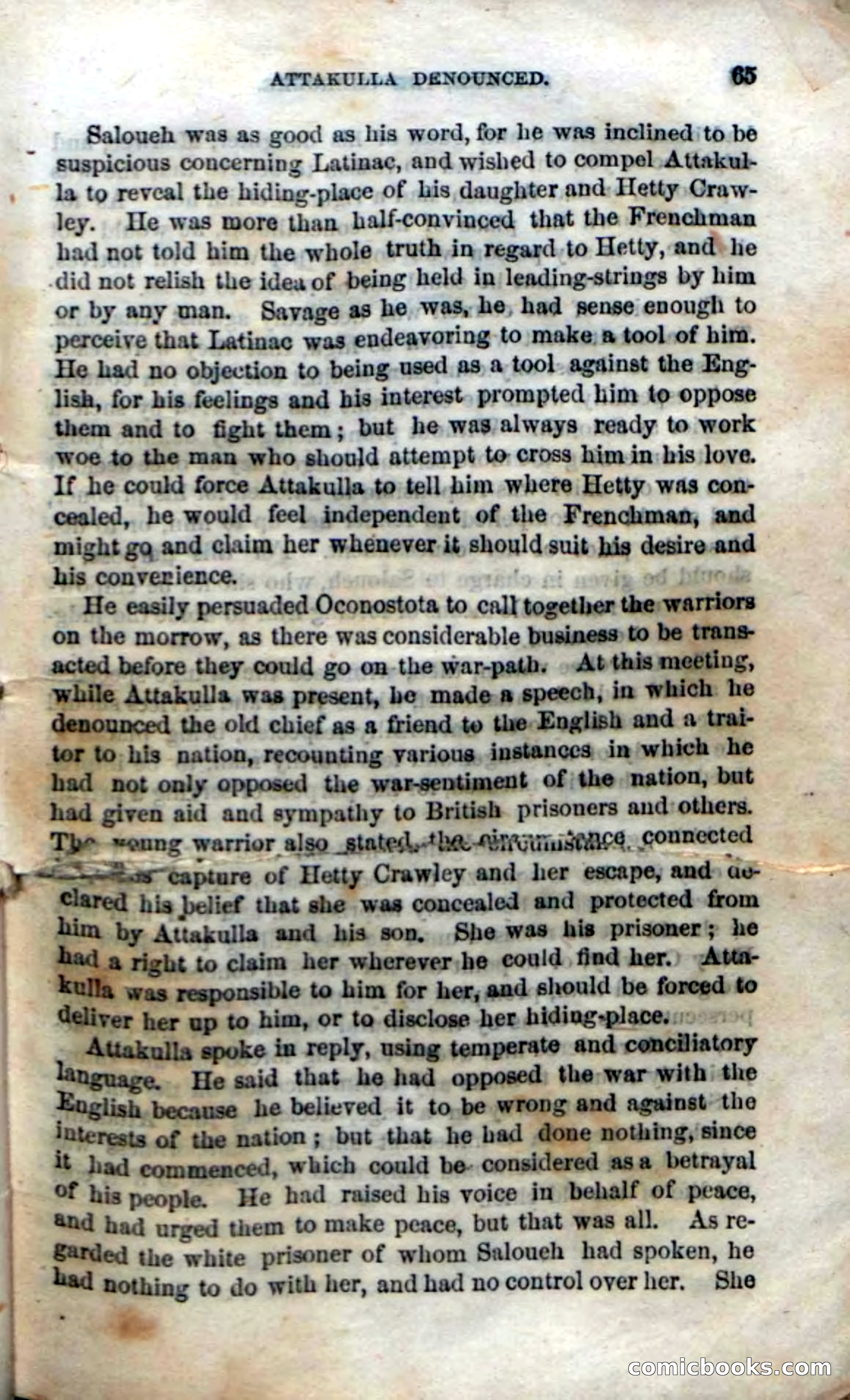 Beadle's Dime Novels No. 135: The Cherokee Chief — page 63 of 92