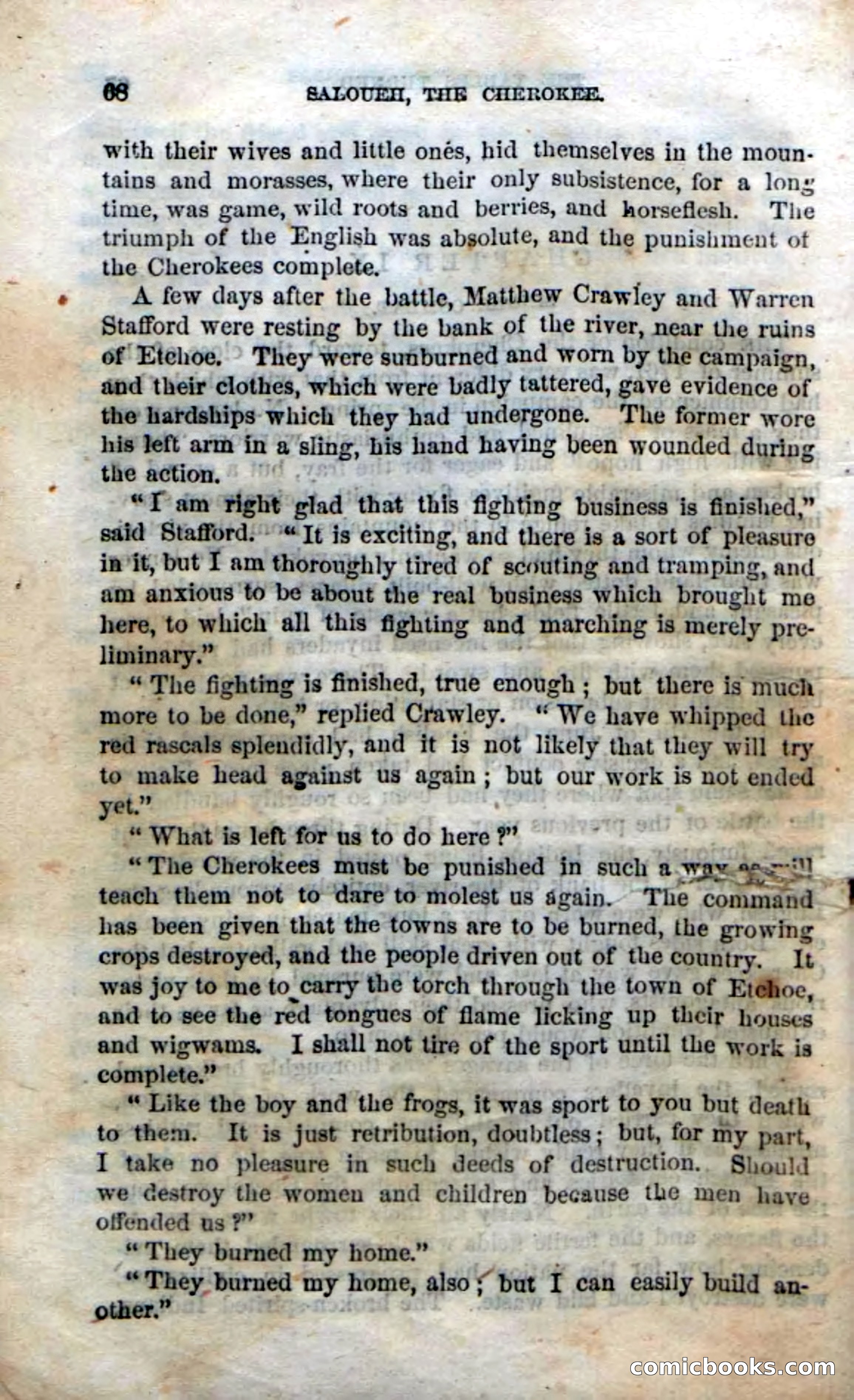 Beadle's Dime Novels No. 135: The Cherokee Chief — page 66 of 92