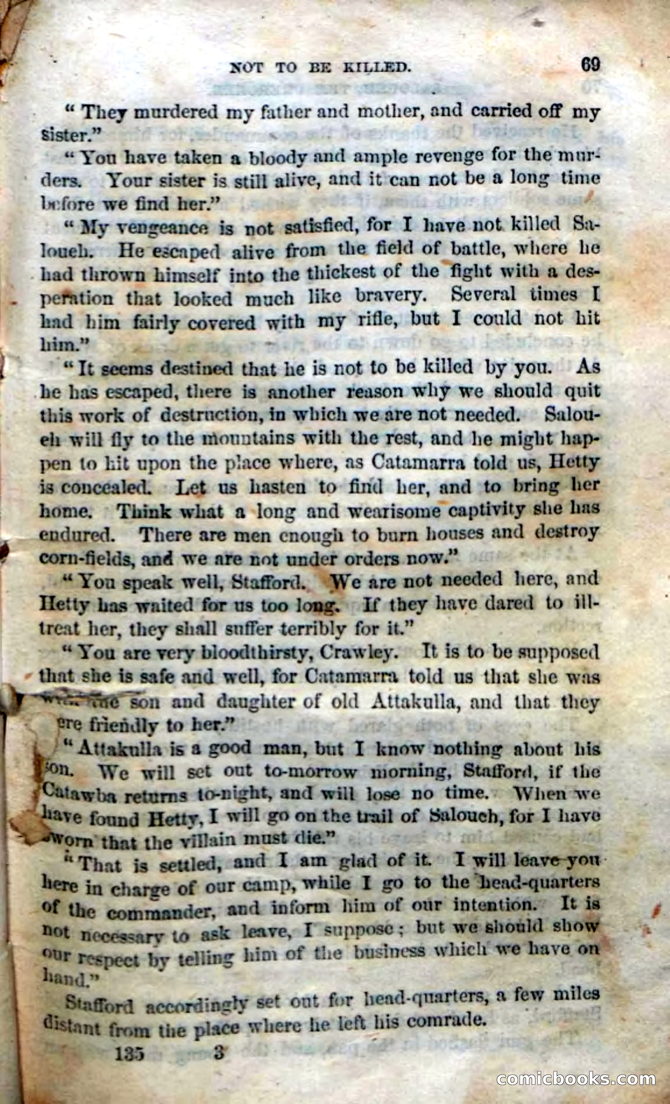 Beadle's Dime Novels No. 135: The Cherokee Chief — page 67 of 92