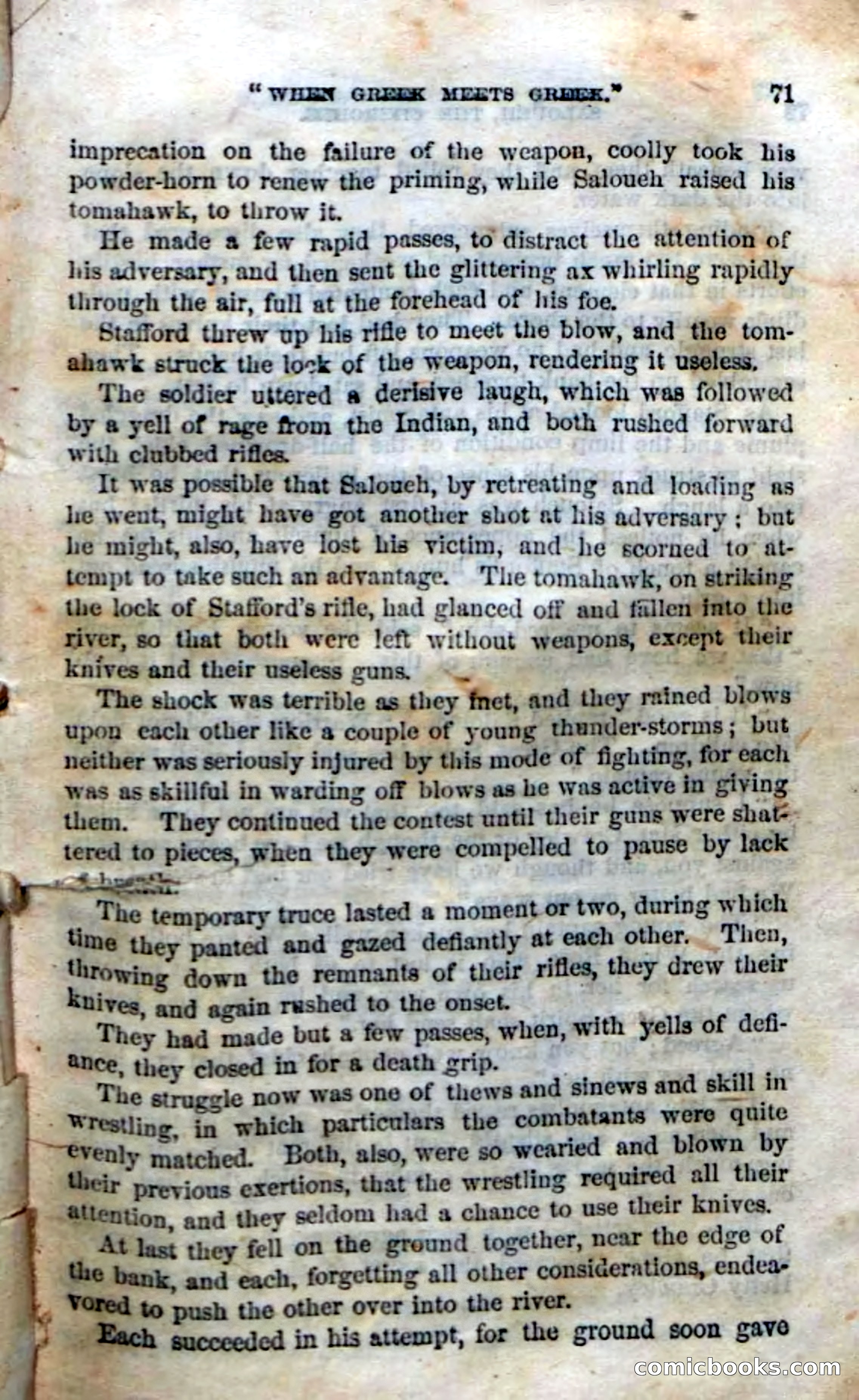 Beadle's Dime Novels No. 135: The Cherokee Chief — page 69 of 92