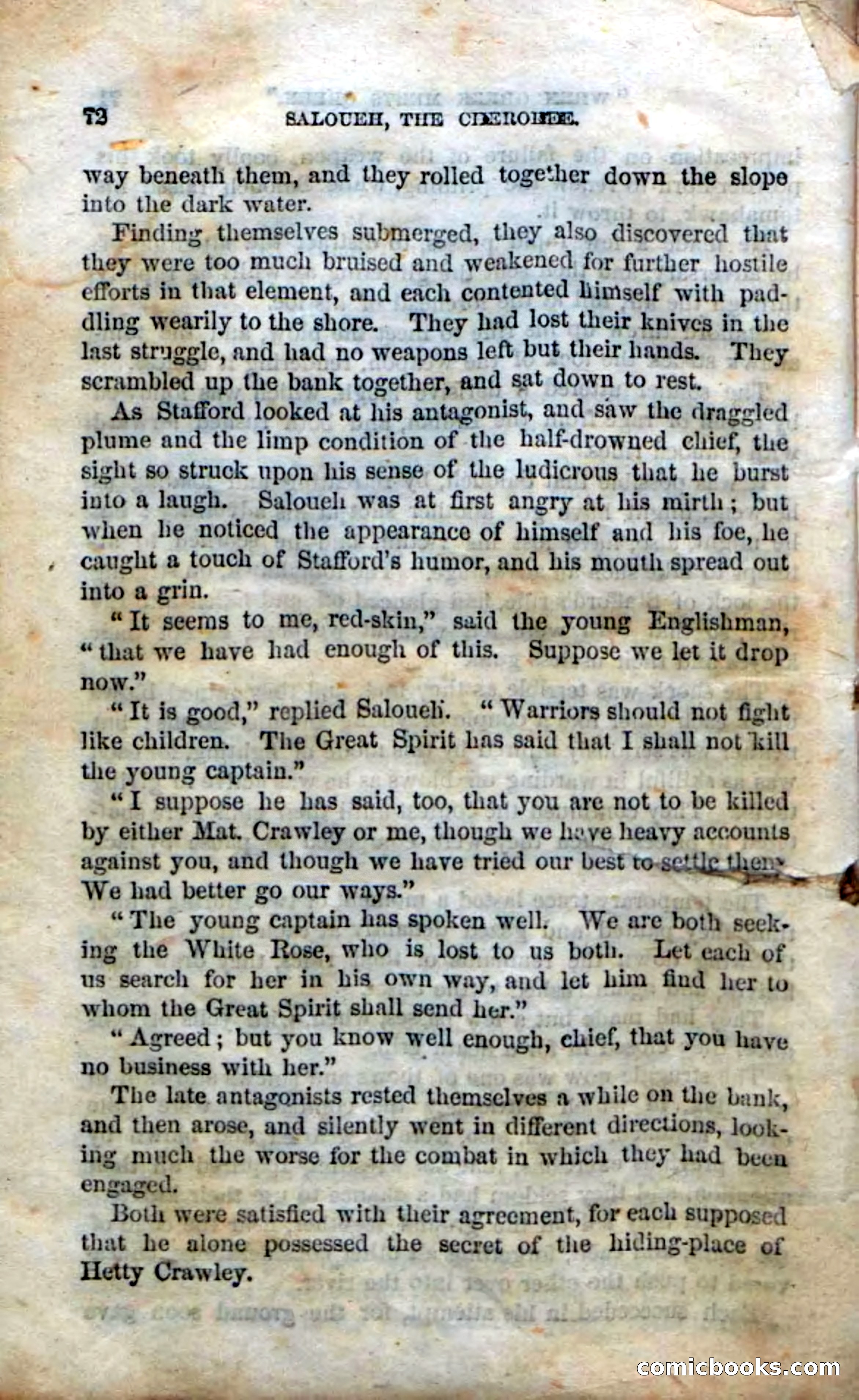Beadle's Dime Novels No. 135: The Cherokee Chief — page 70 of 92