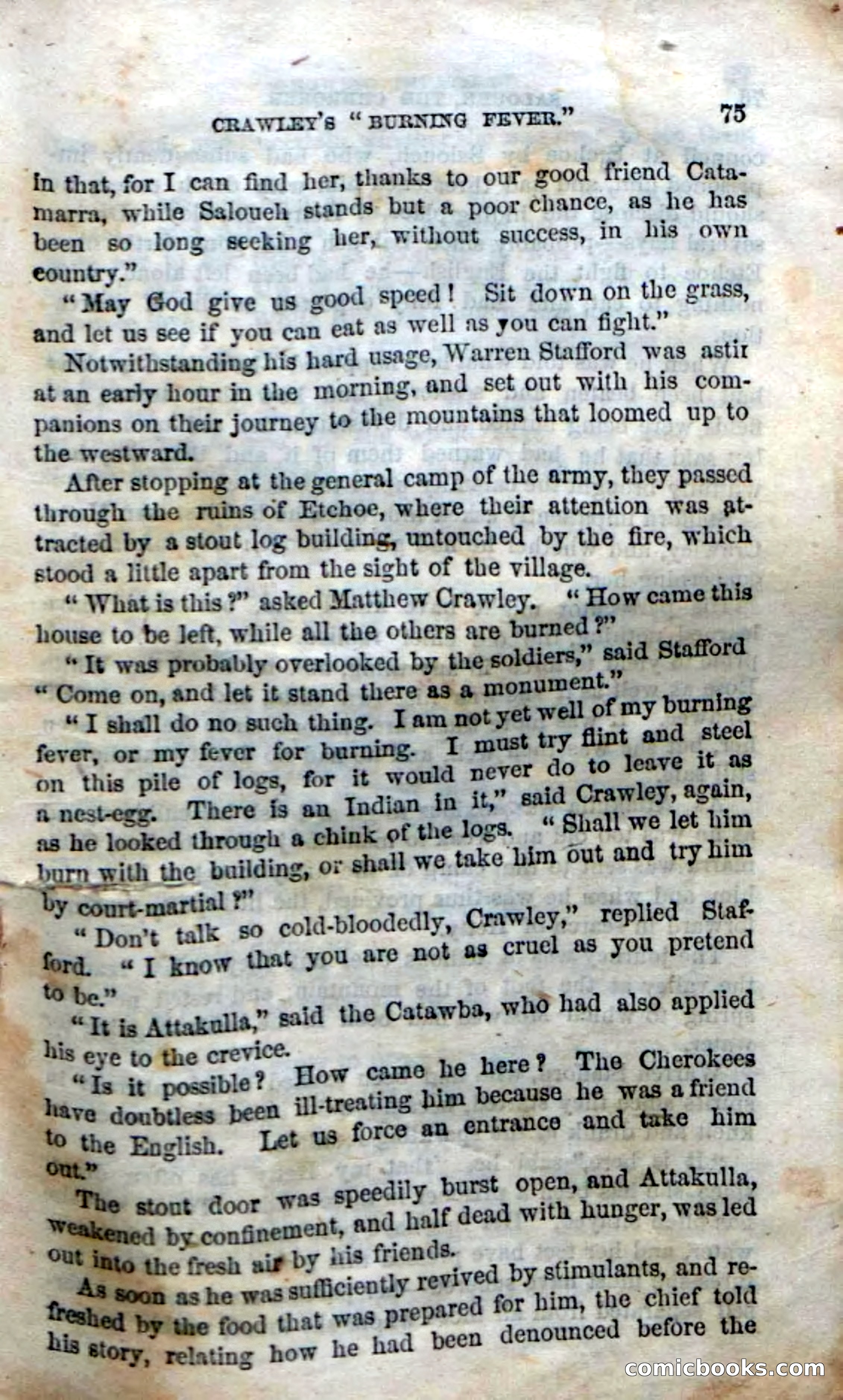 Beadle's Dime Novels No. 135: The Cherokee Chief — page 73 of 92