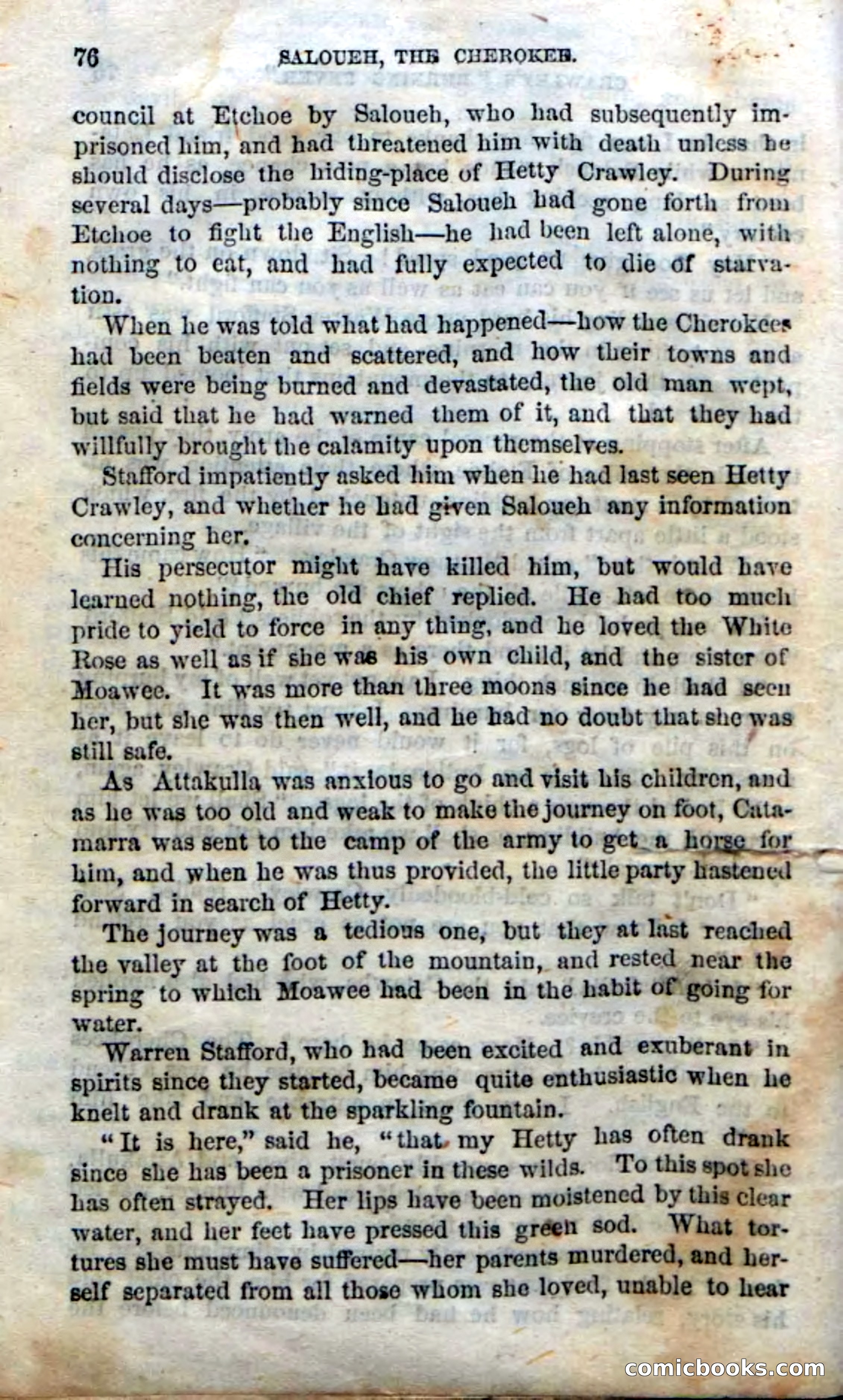 Beadle's Dime Novels No. 135: The Cherokee Chief — page 74 of 92