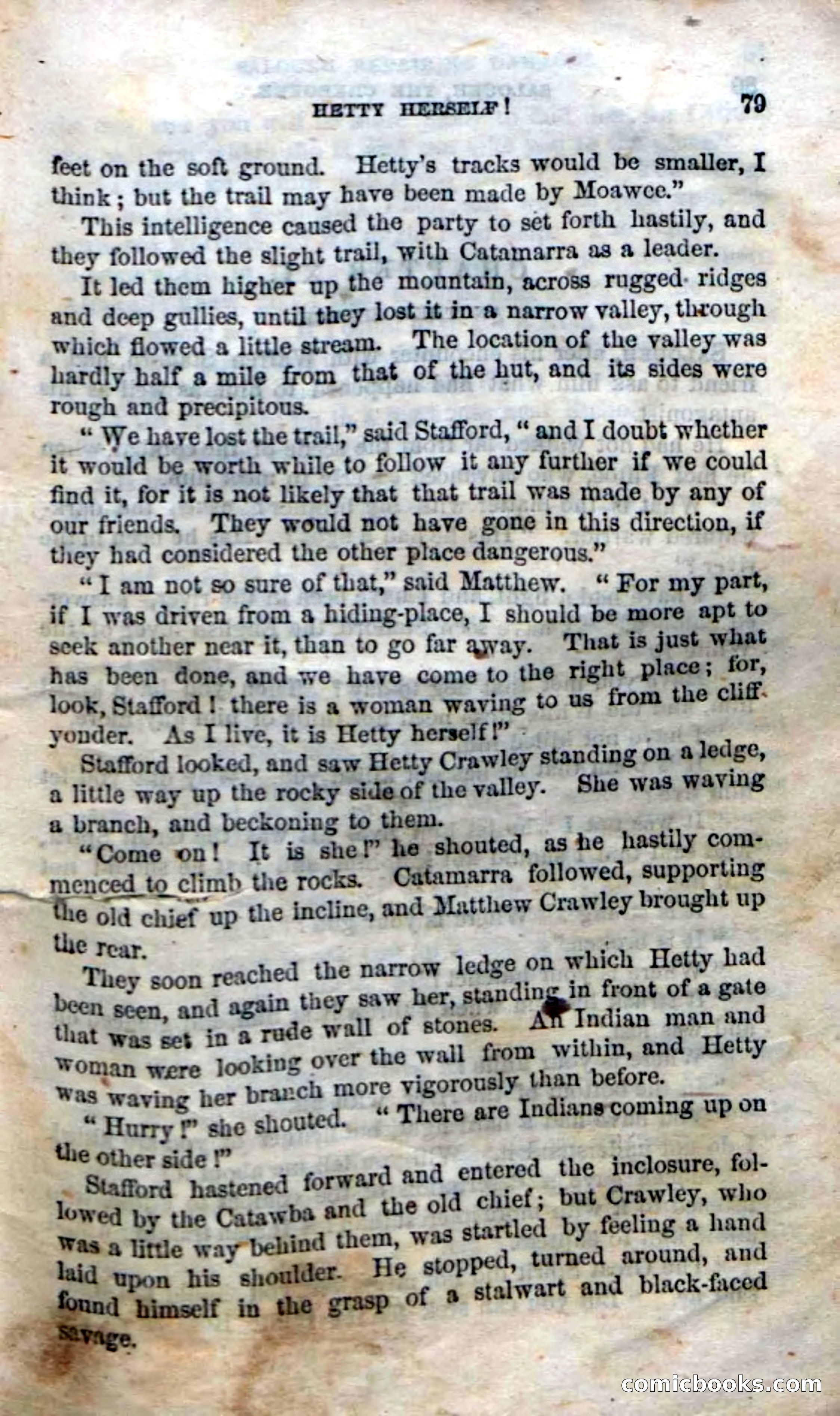 Beadle's Dime Novels No. 135: The Cherokee Chief — page 77 of 92