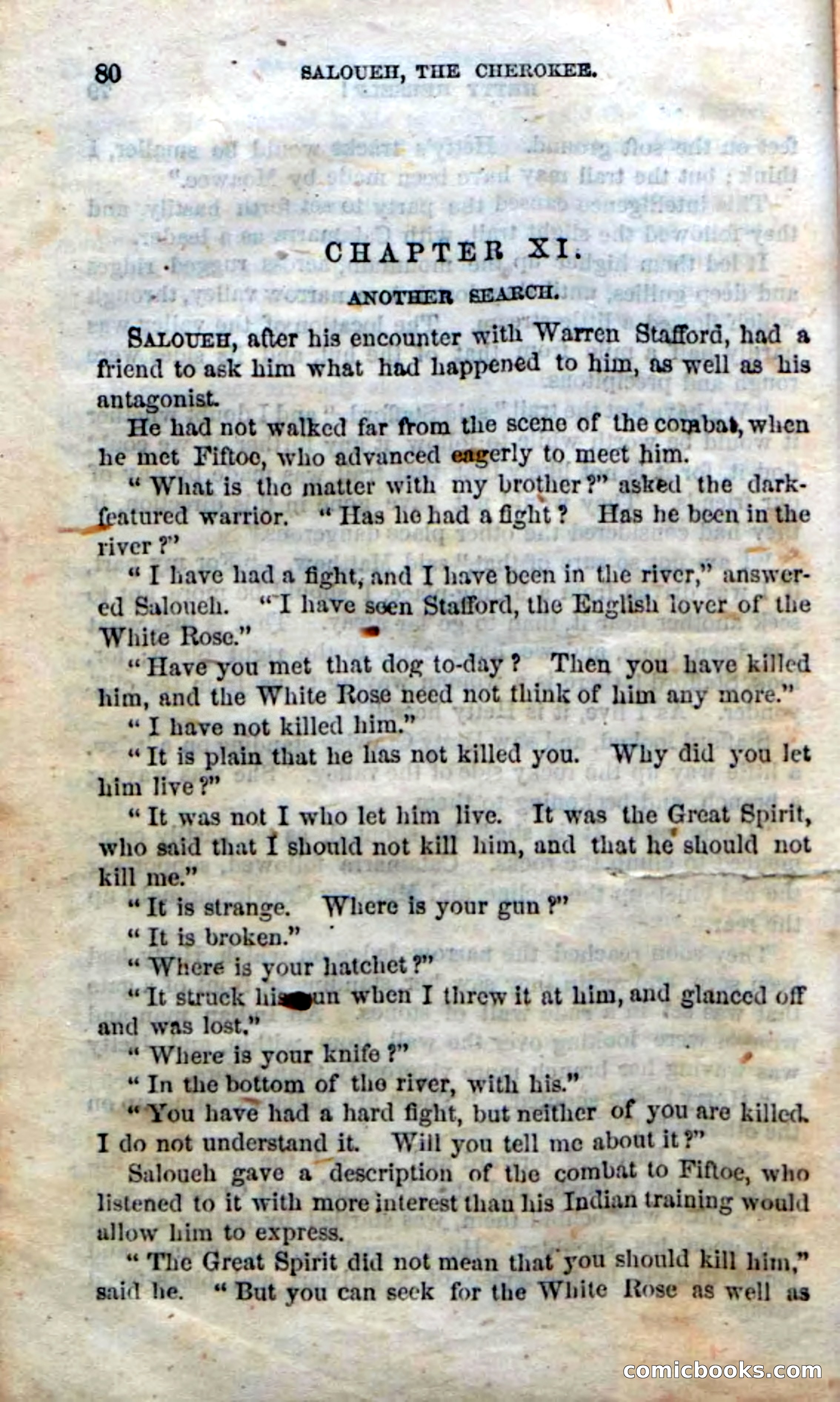 Beadle's Dime Novels No. 135: The Cherokee Chief — page 78 of 92