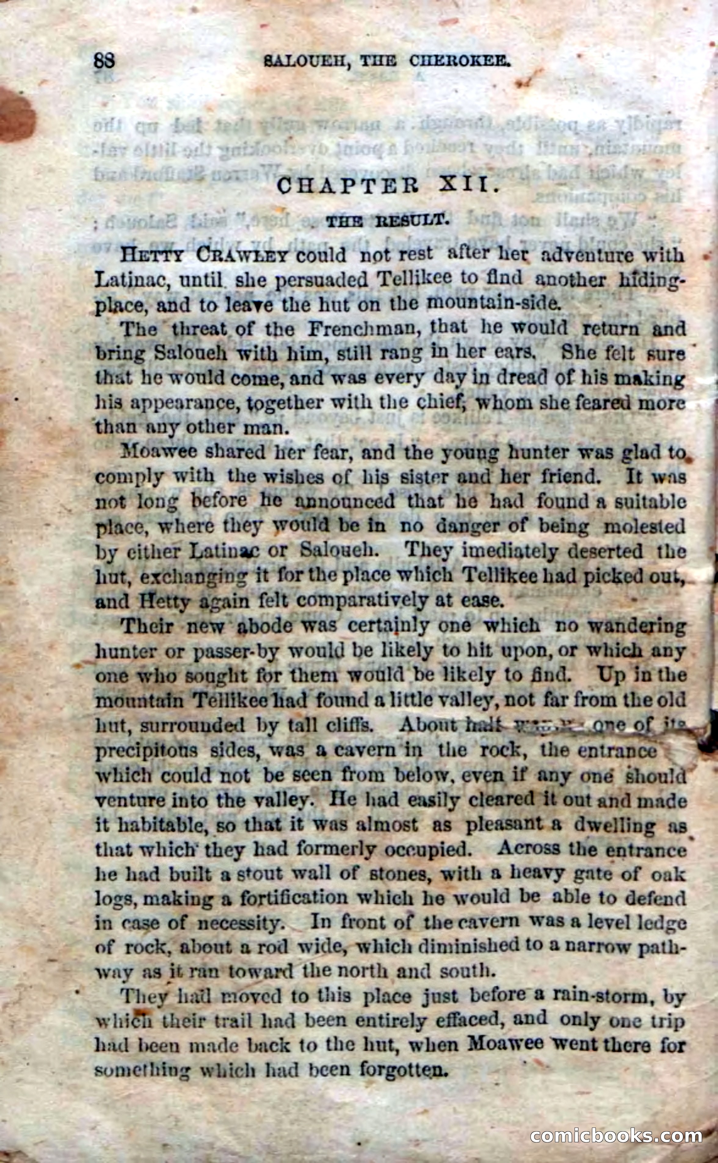 Beadle's Dime Novels No. 135: The Cherokee Chief — page 86 of 92