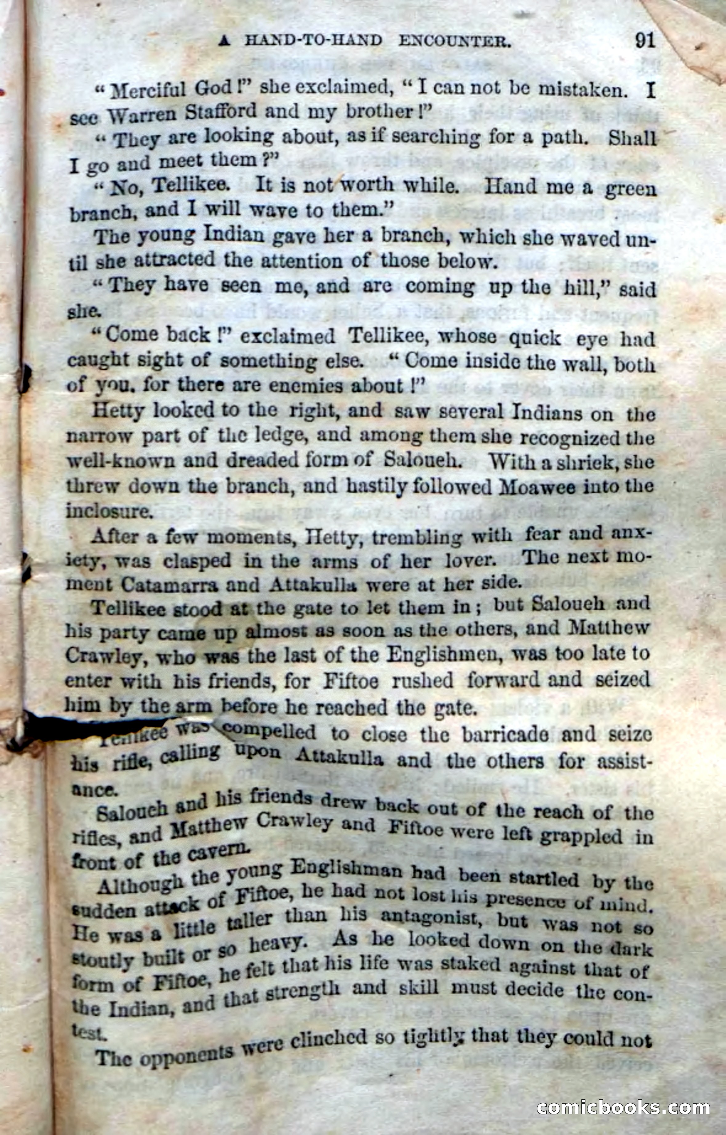 Beadle's Dime Novels No. 135: The Cherokee Chief — page 89 of 92