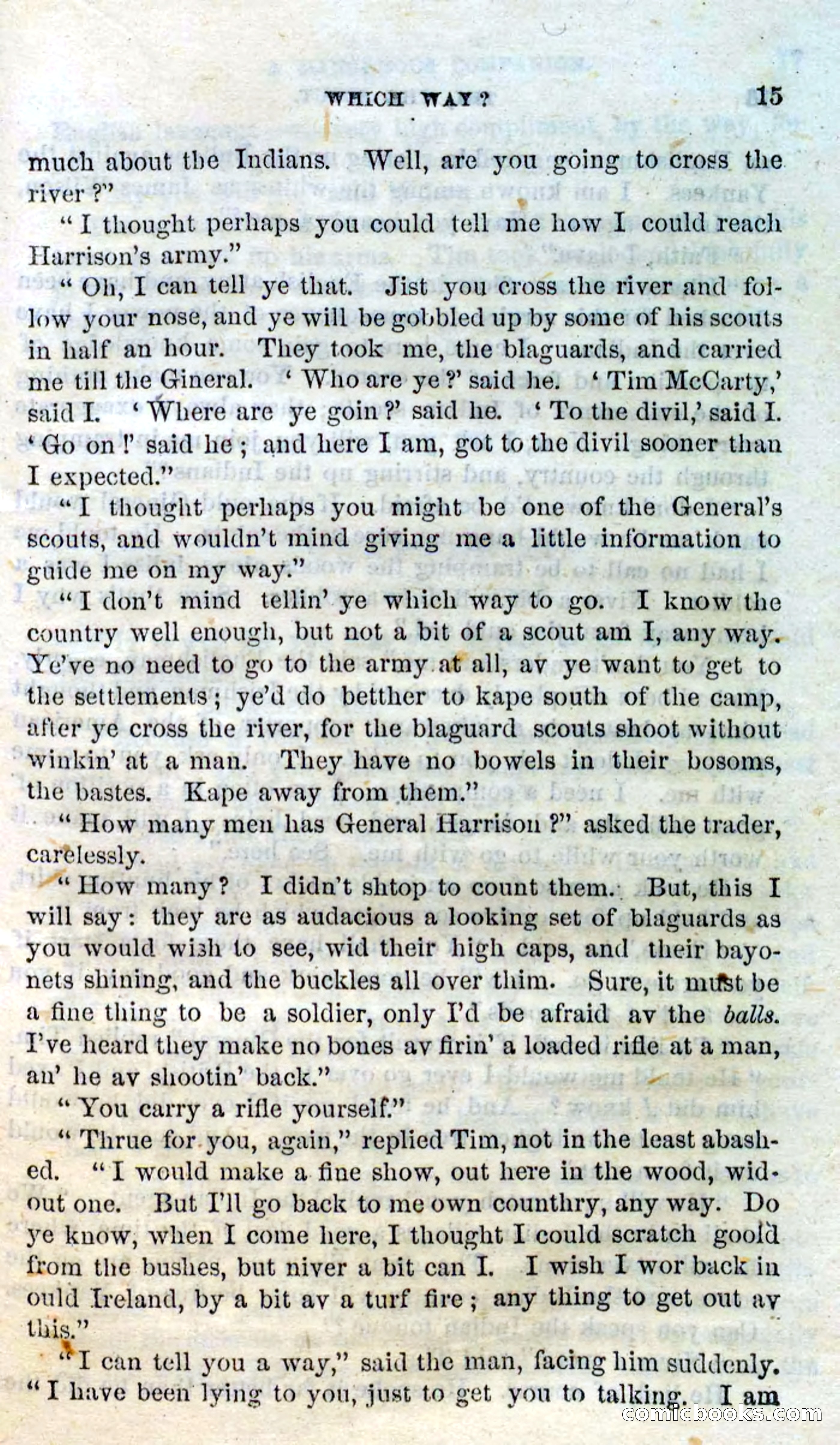 Beadle's Dime Novels No. 138: Tim, the Scout — page 13 of 100