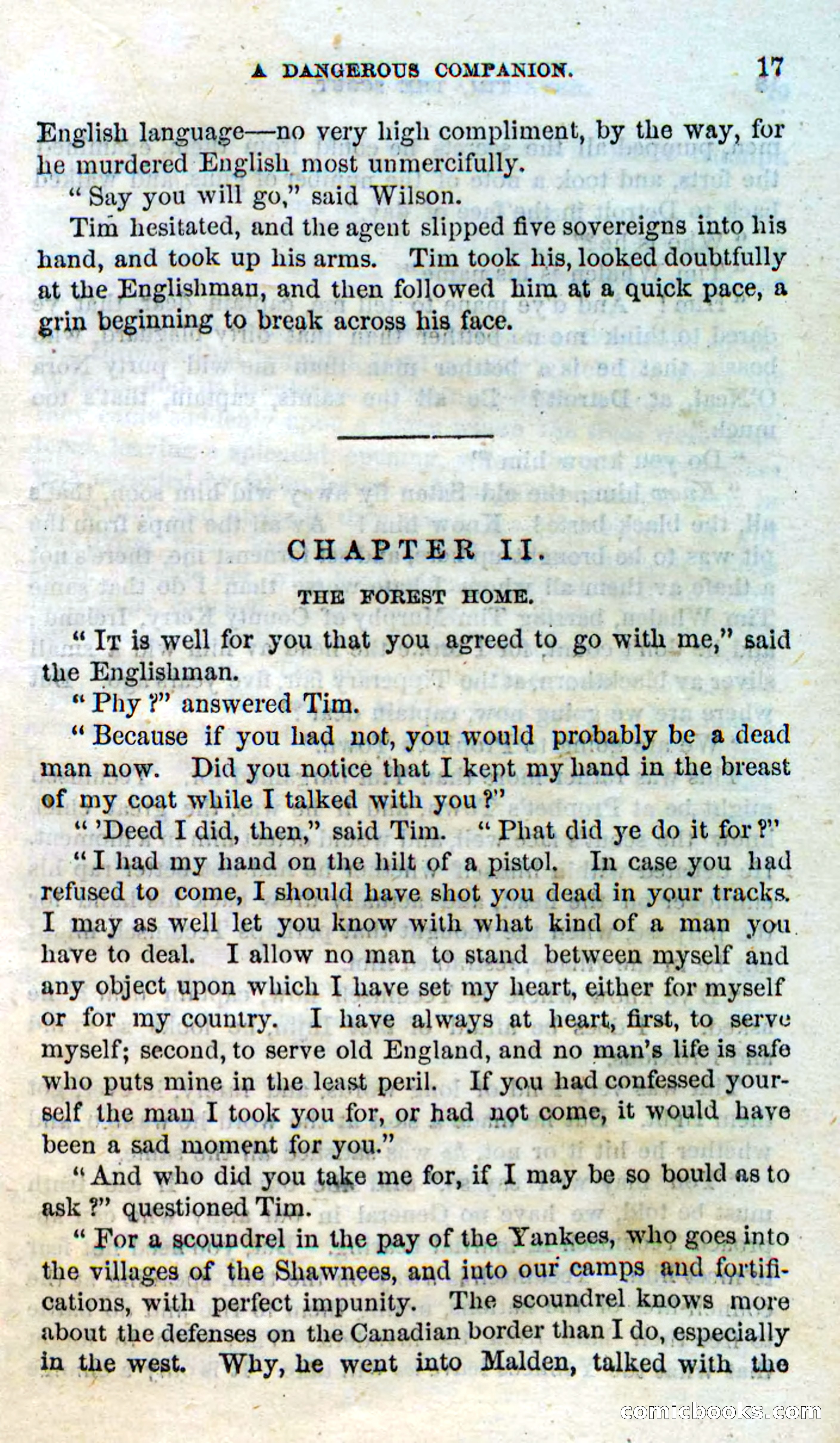 Beadle's Dime Novels No. 138: Tim, the Scout — page 15 of 100