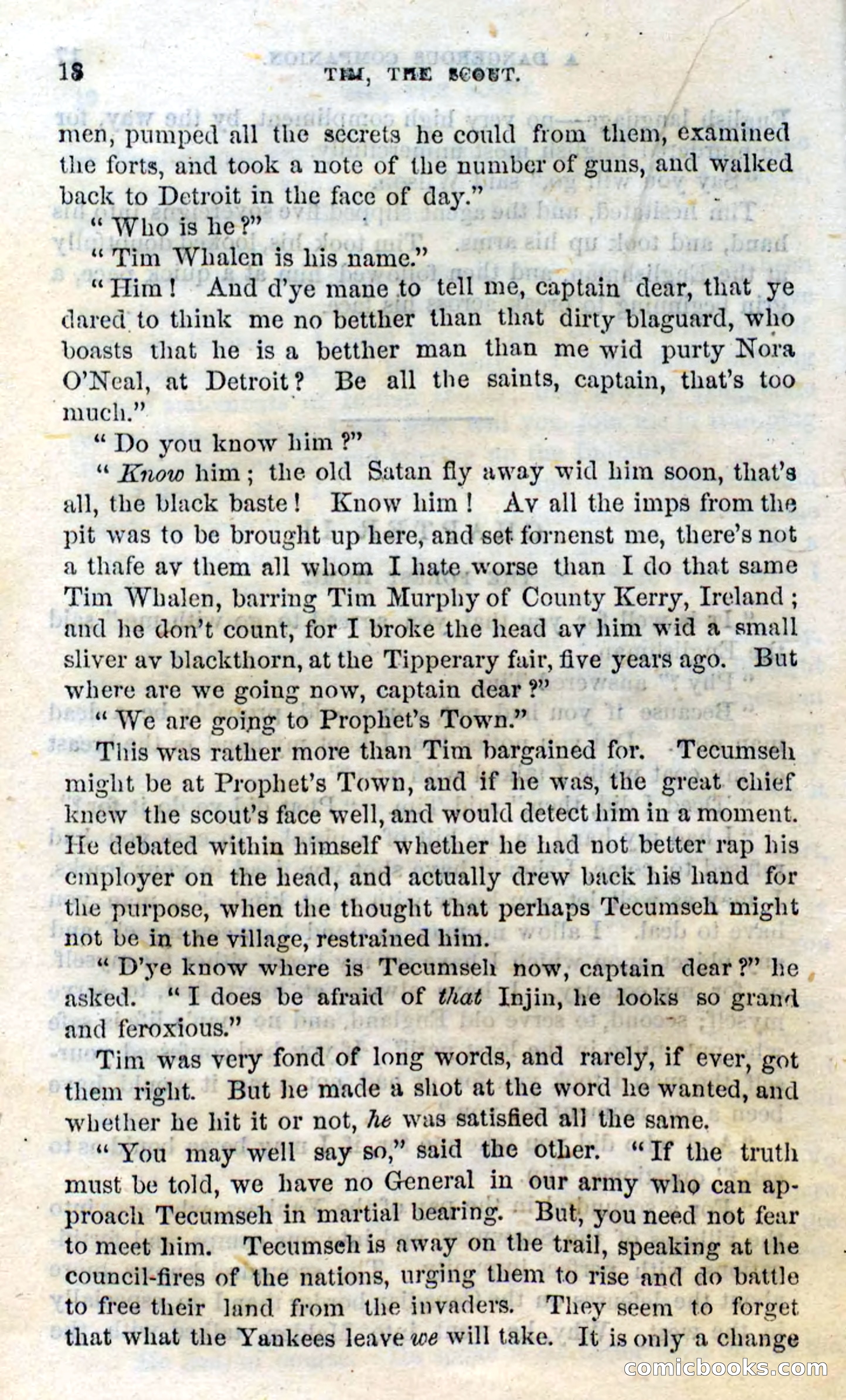 Beadle's Dime Novels No. 138: Tim, the Scout — page 16 of 100