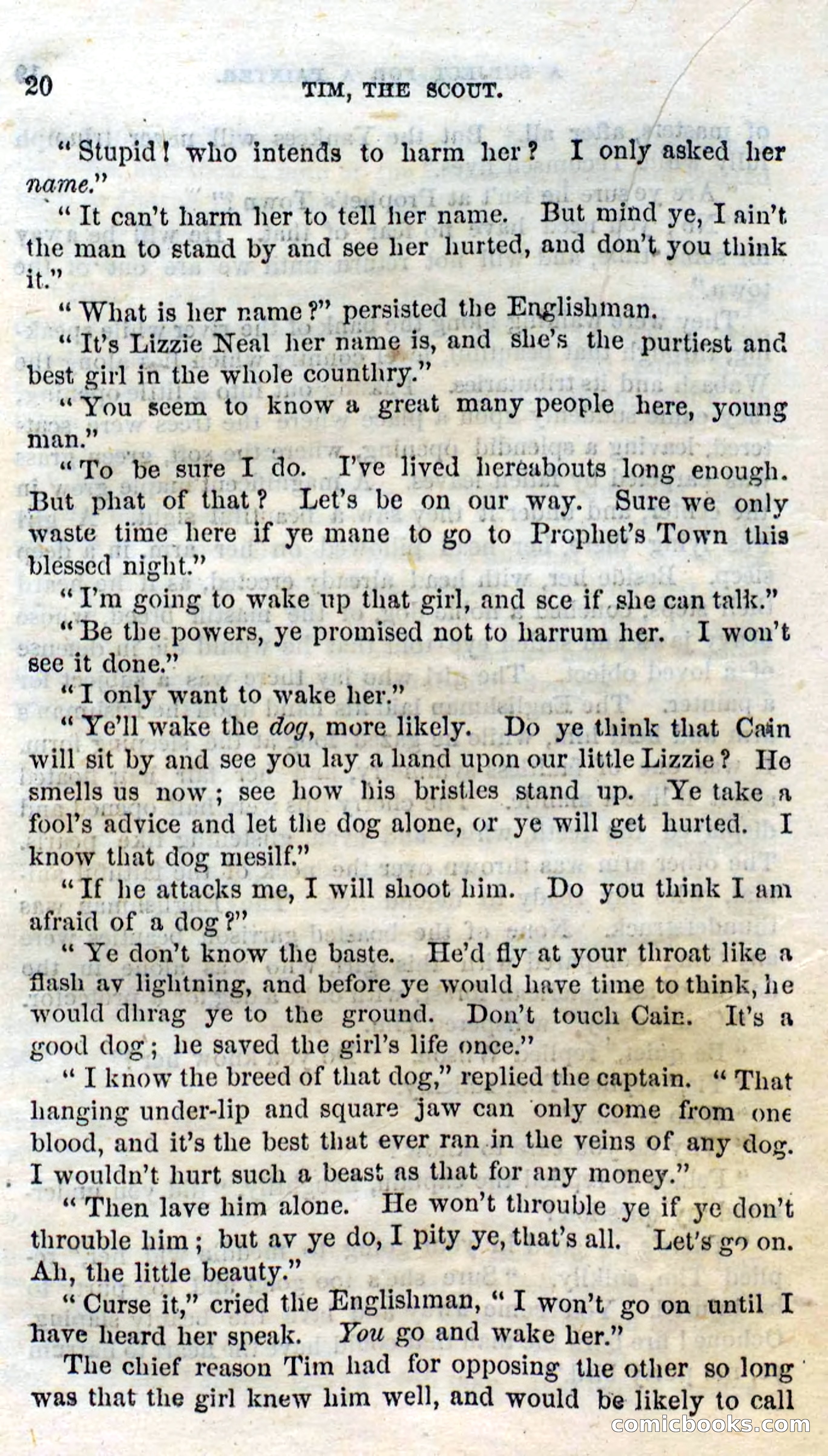 Beadle's Dime Novels No. 138: Tim, the Scout — page 18 of 100
