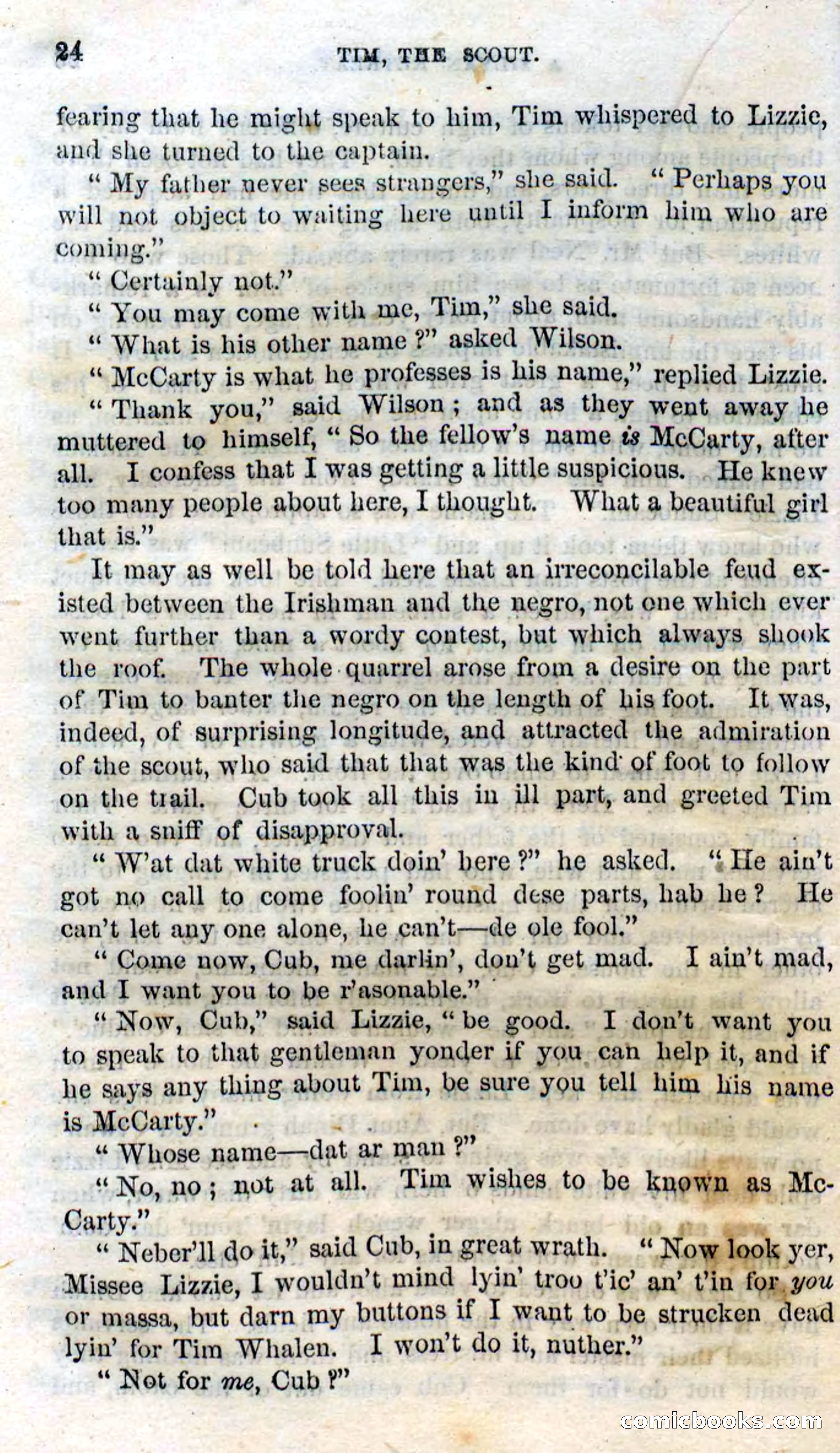 Beadle's Dime Novels No. 138: Tim, the Scout — page 22 of 100