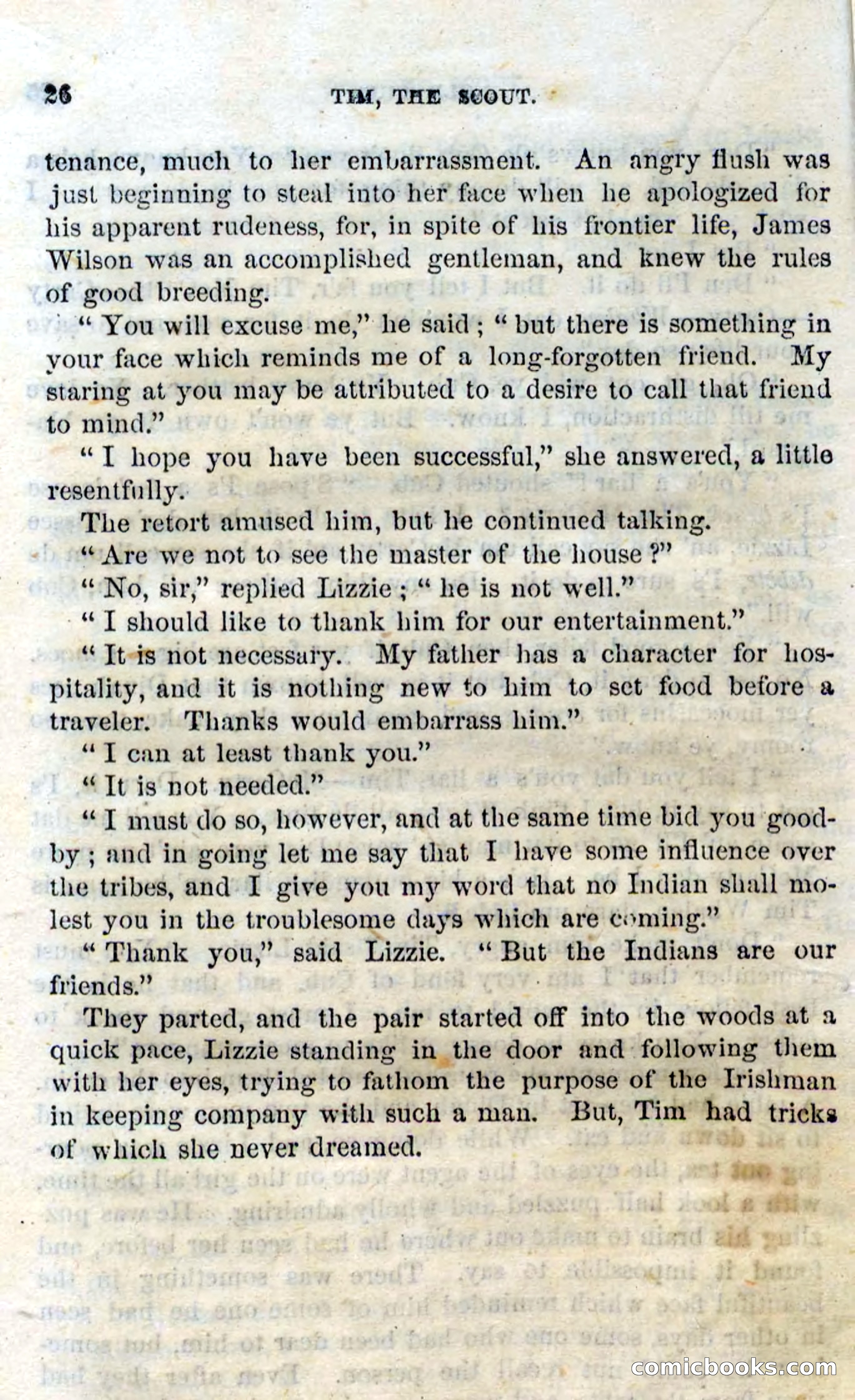 Beadle's Dime Novels No. 138: Tim, the Scout — page 24 of 100