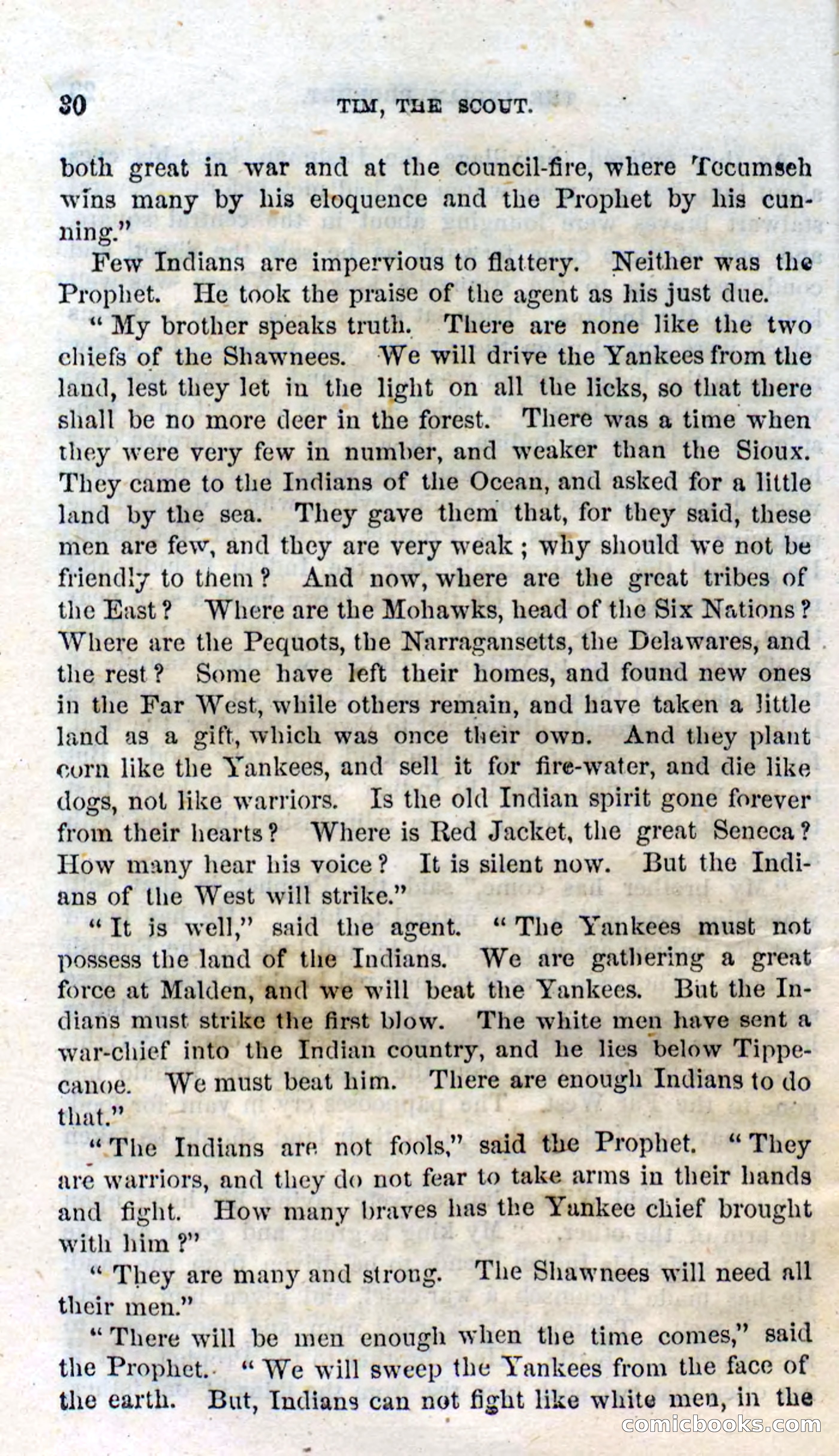 Beadle's Dime Novels No. 138: Tim, the Scout — page 28 of 100