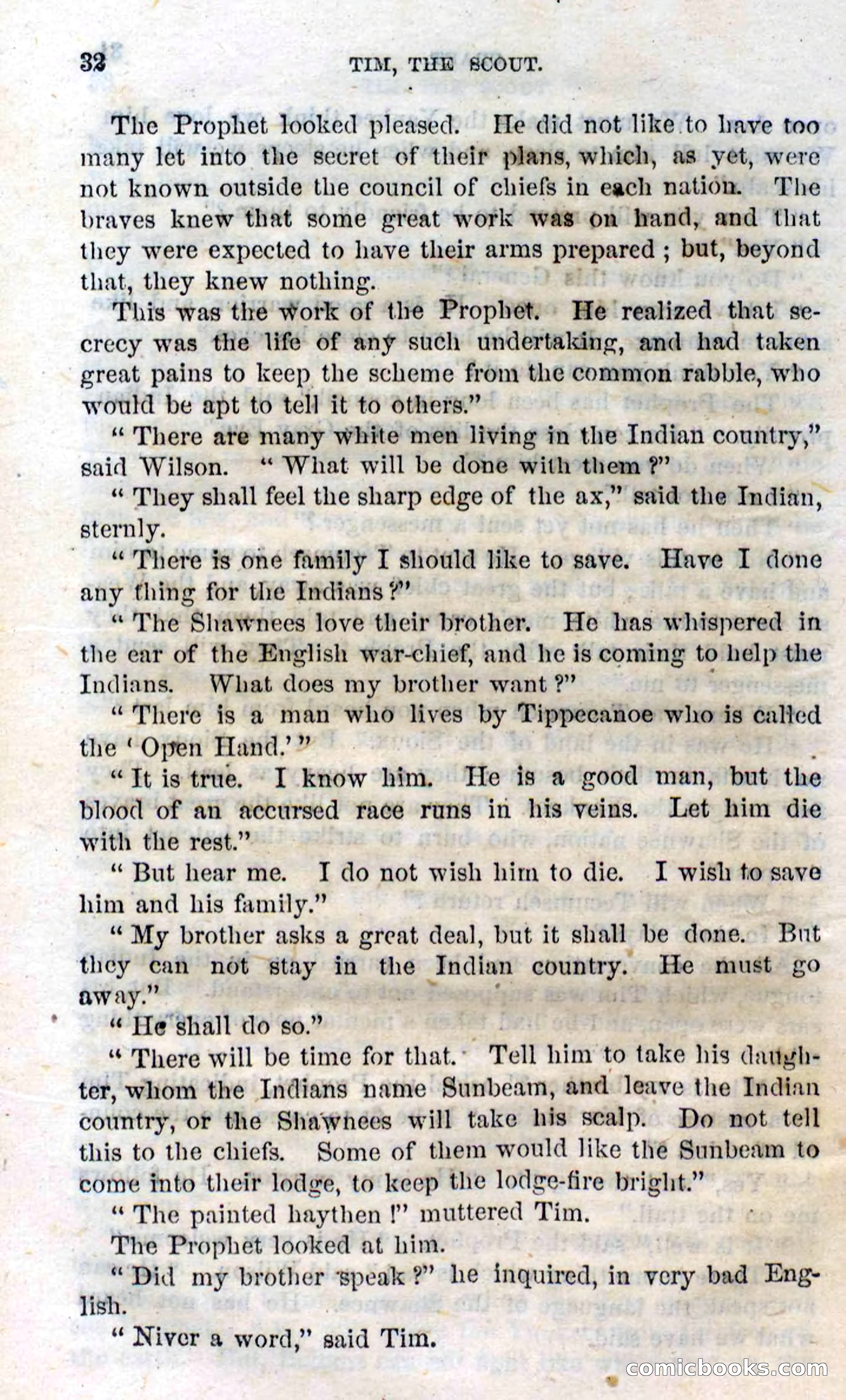 Beadle's Dime Novels No. 138: Tim, the Scout — page 30 of 100