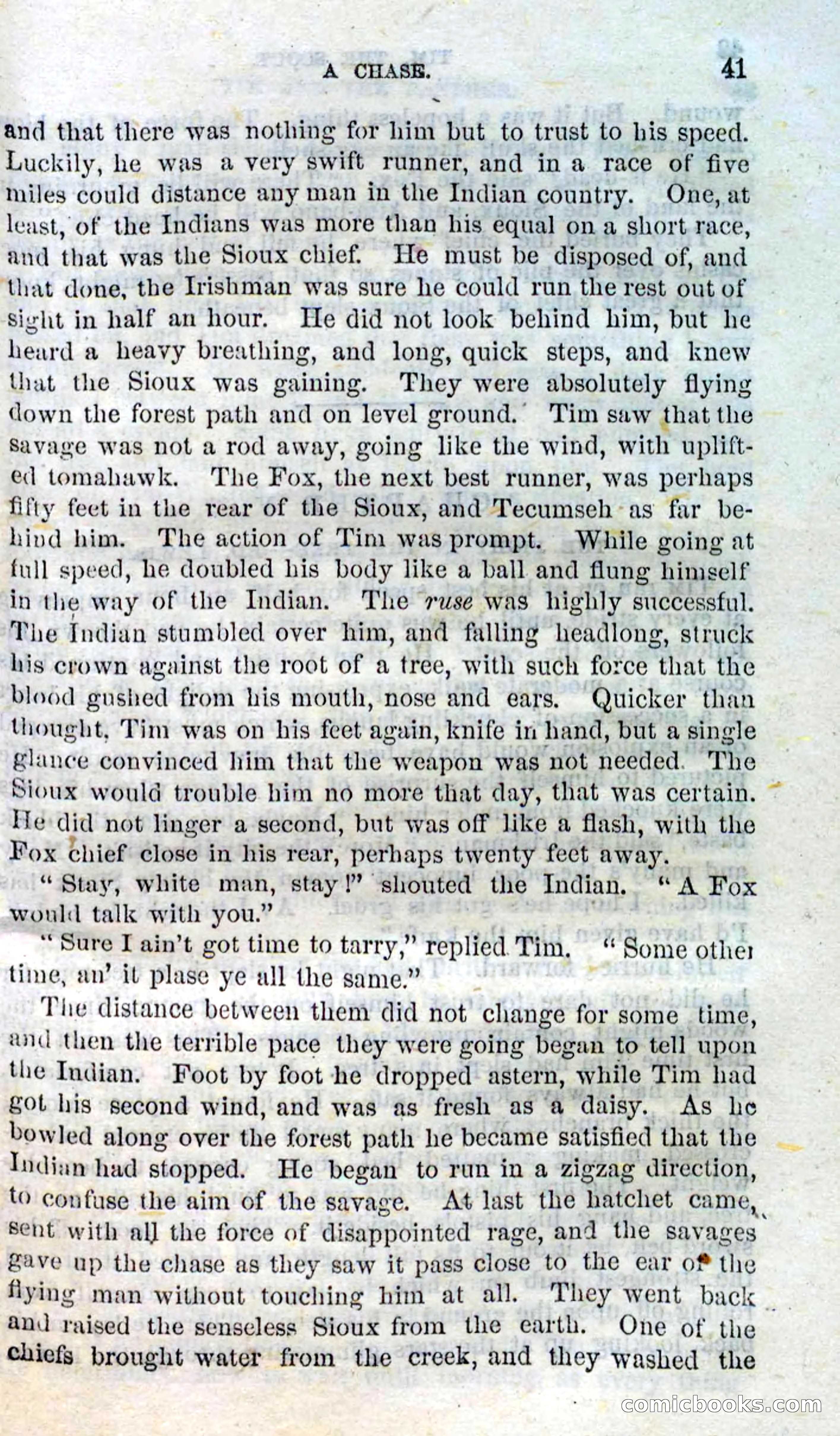 Beadle's Dime Novels No. 138: Tim, the Scout — page 39 of 100