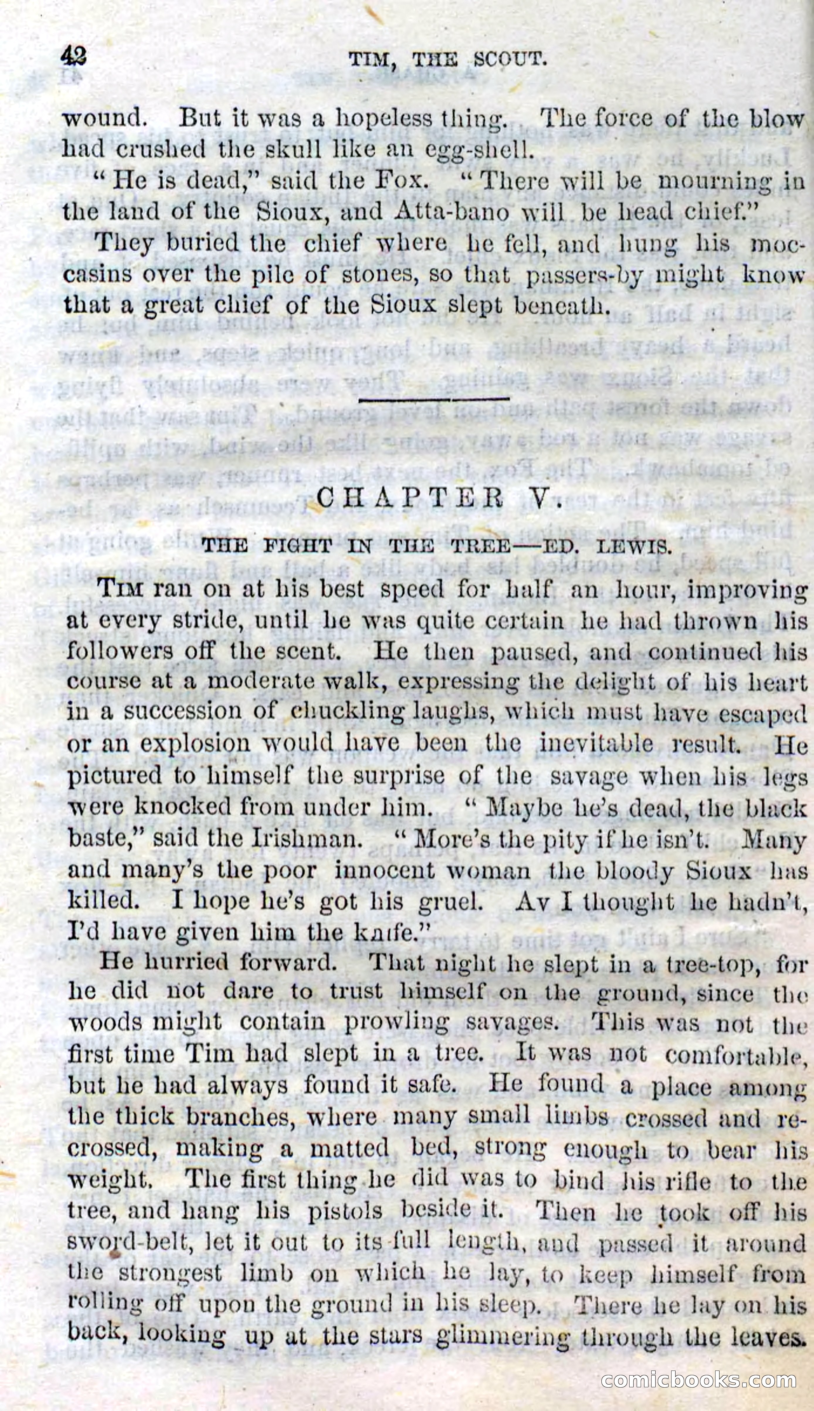 Beadle's Dime Novels No. 138: Tim, the Scout — page 40 of 100