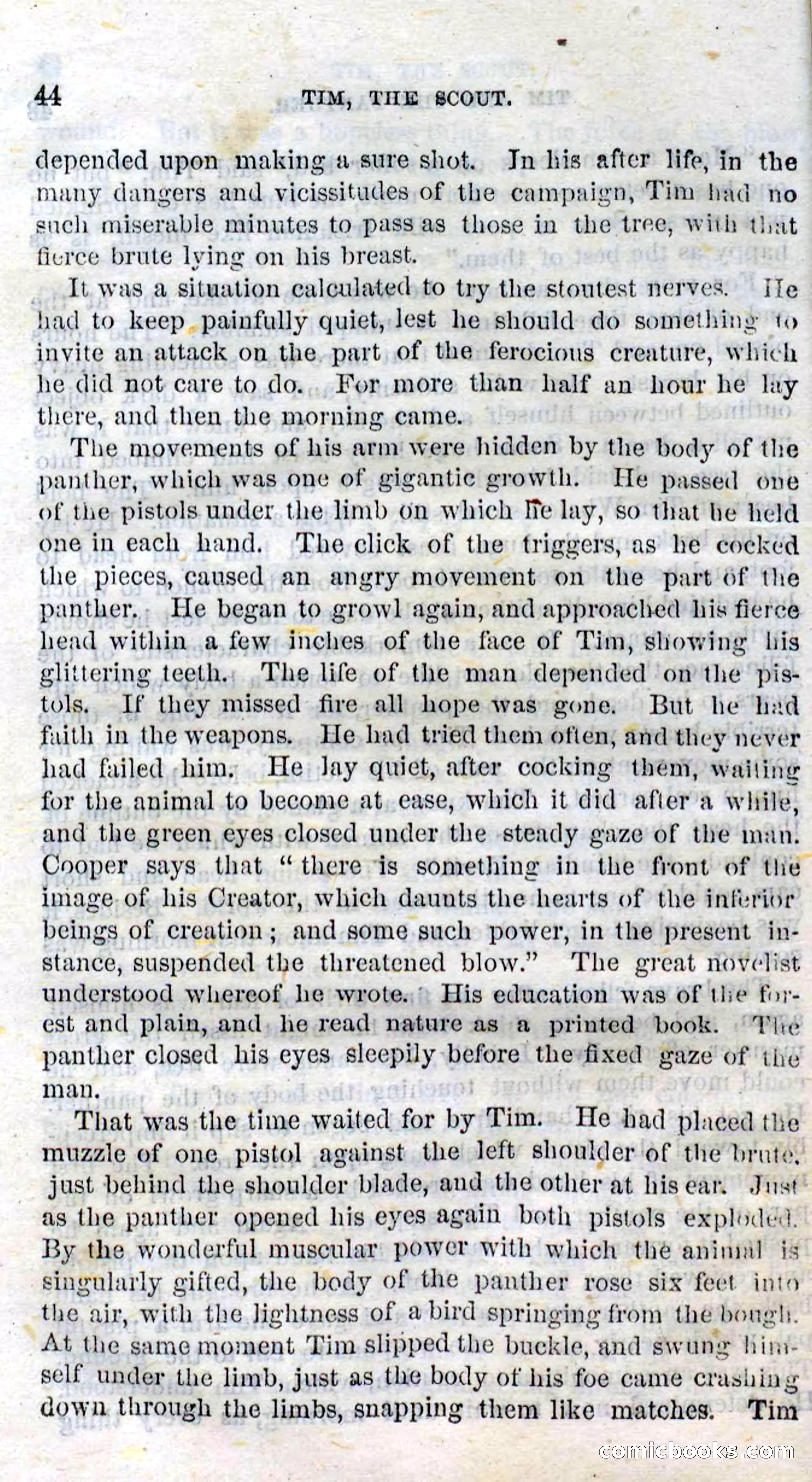Beadle's Dime Novels No. 138: Tim, the Scout — page 42 of 100