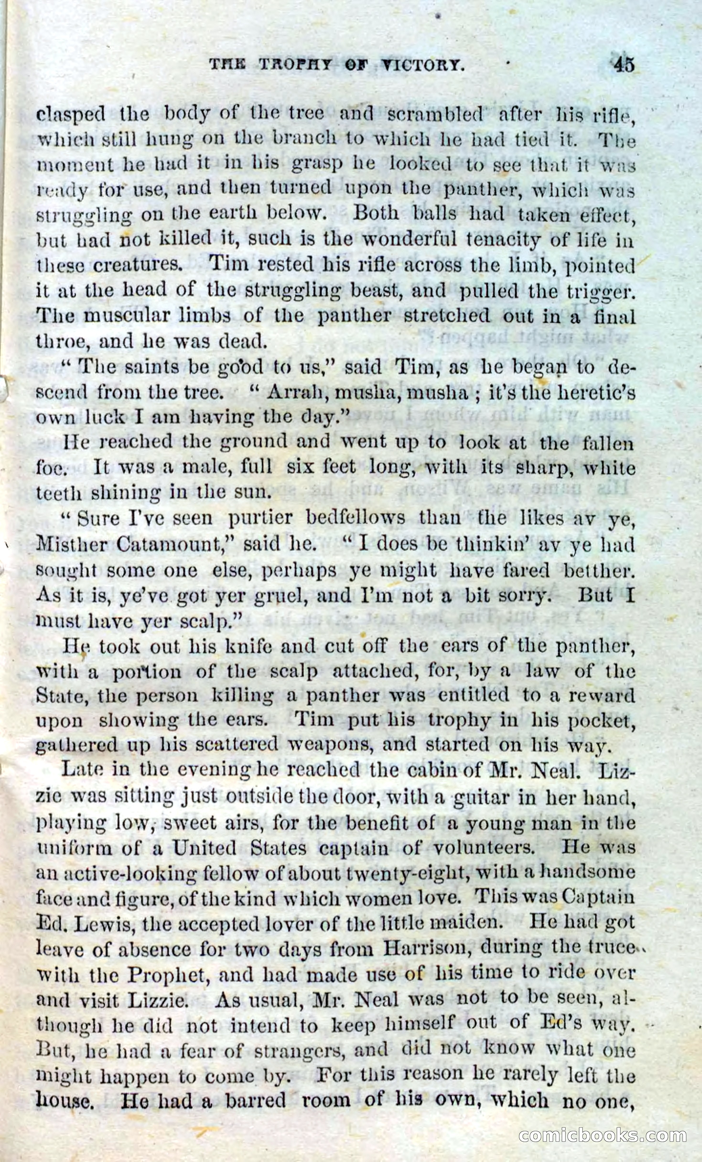 Beadle's Dime Novels No. 138: Tim, the Scout — page 43 of 100