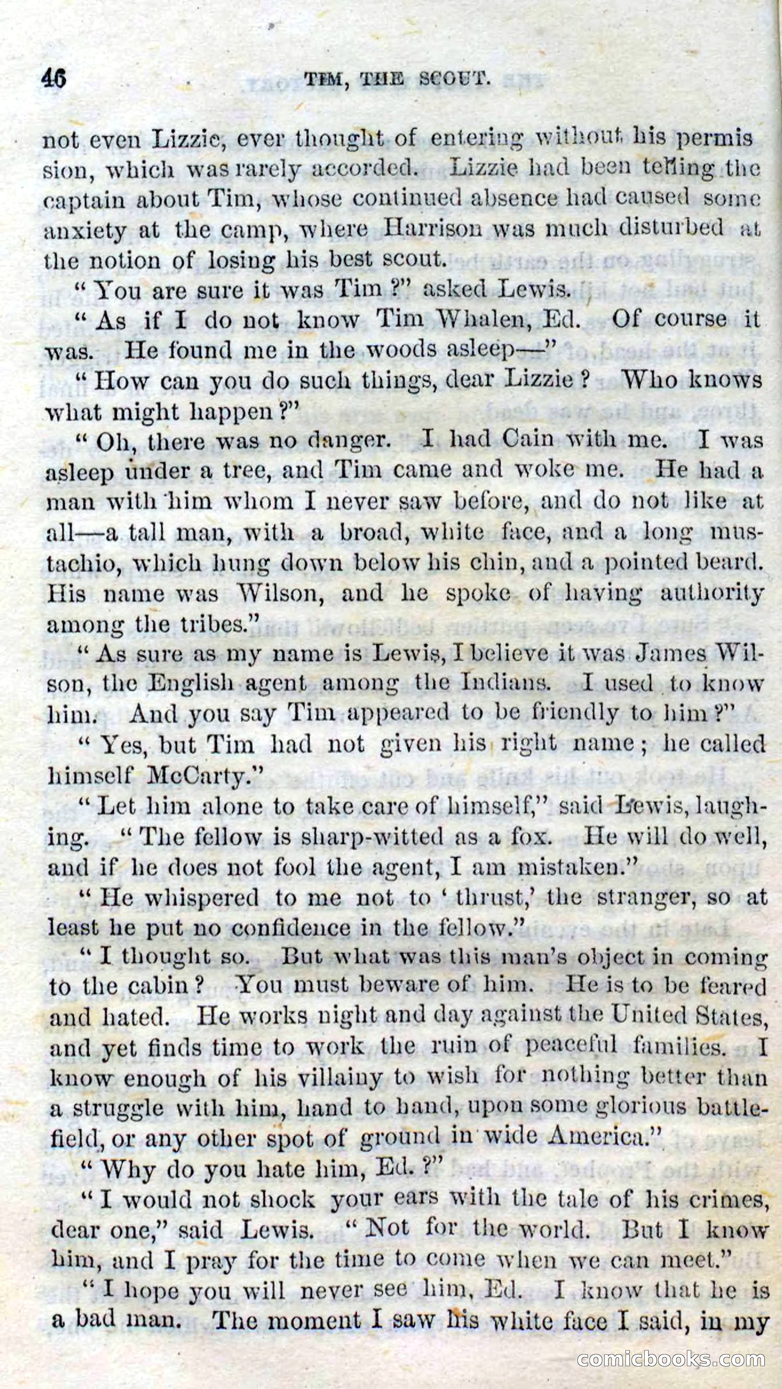 Beadle's Dime Novels No. 138: Tim, the Scout — page 44 of 100