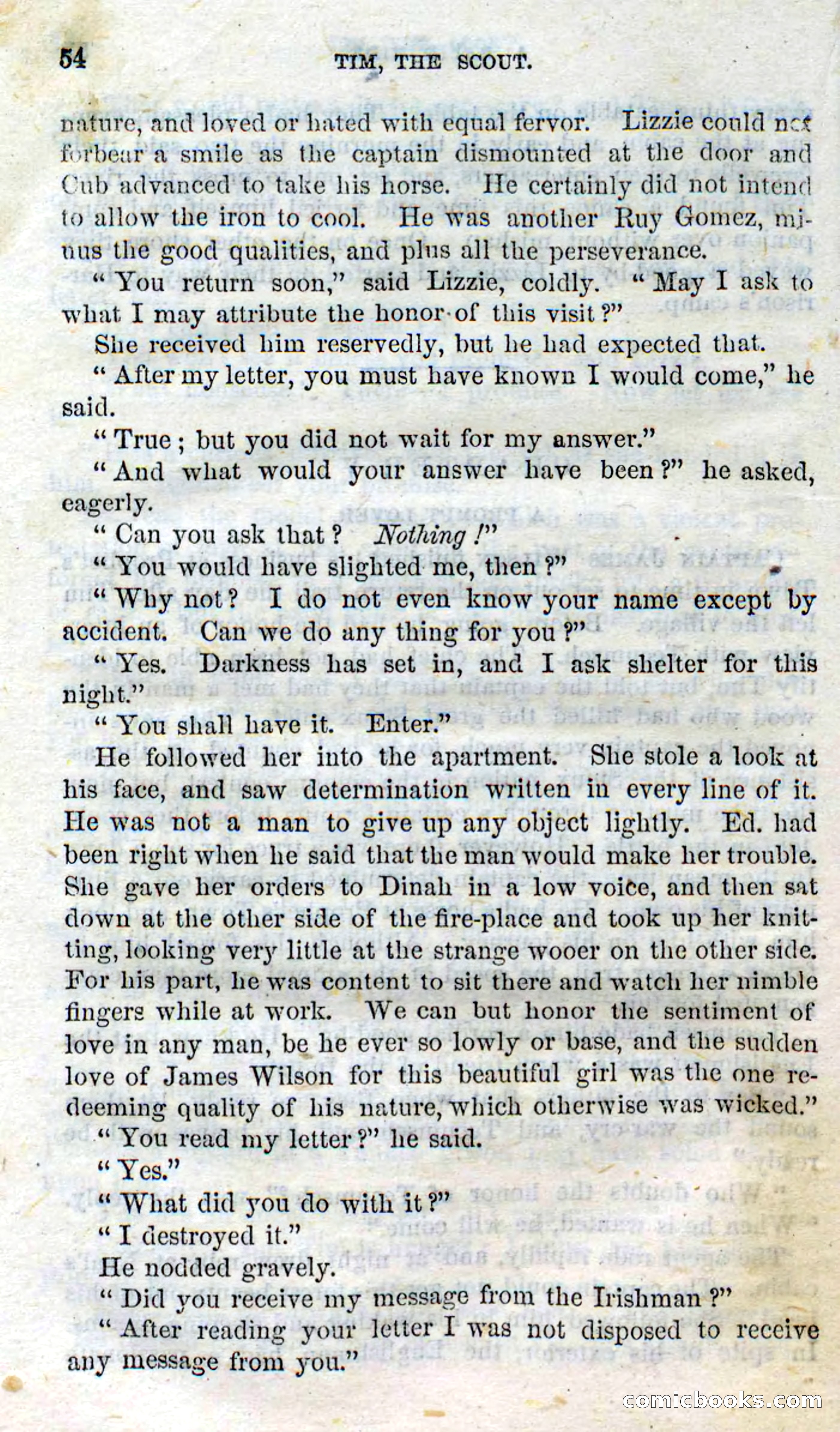 Beadle's Dime Novels No. 138: Tim, the Scout — page 52 of 100
