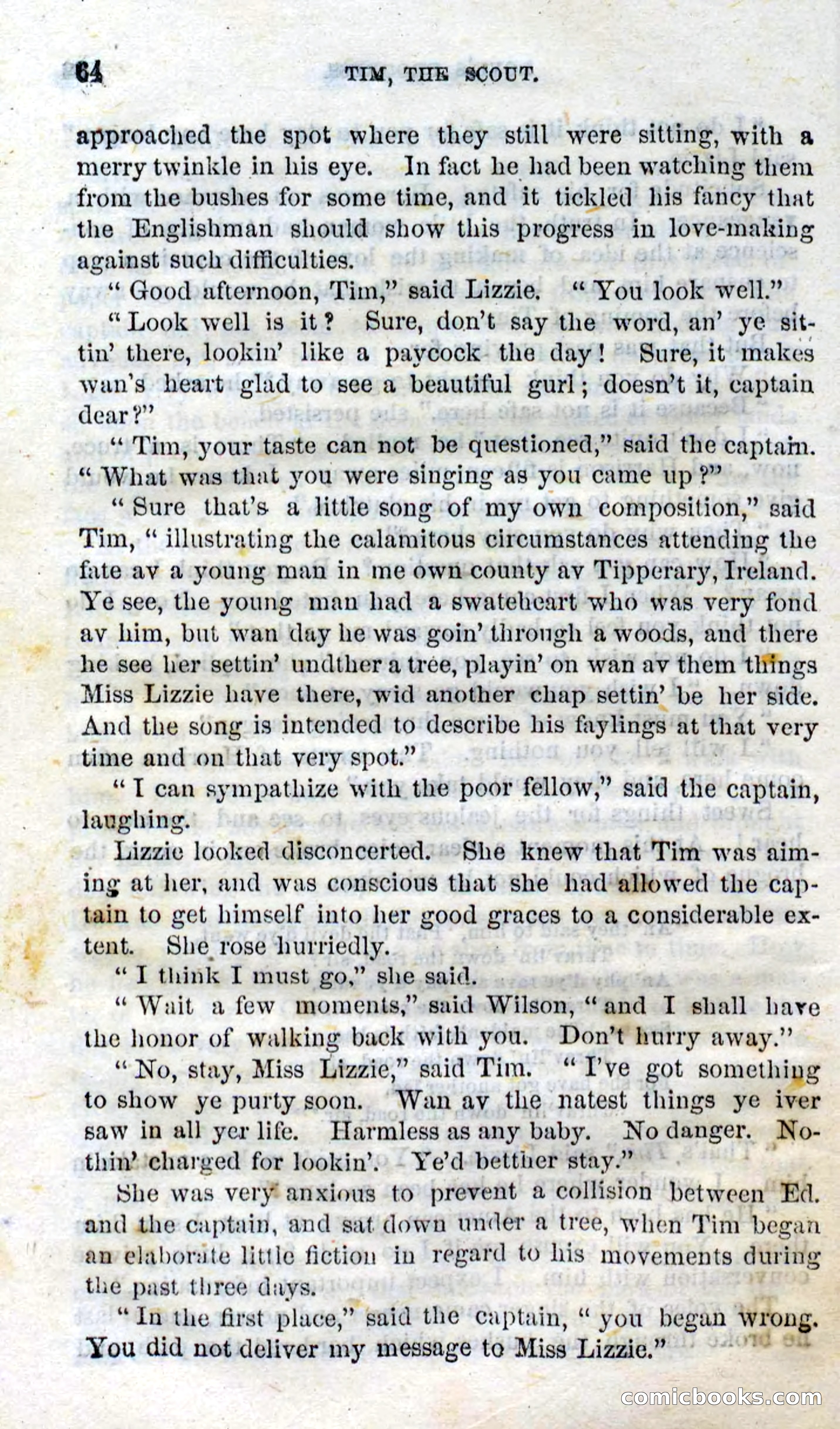 Beadle's Dime Novels No. 138: Tim, the Scout — page 62 of 100