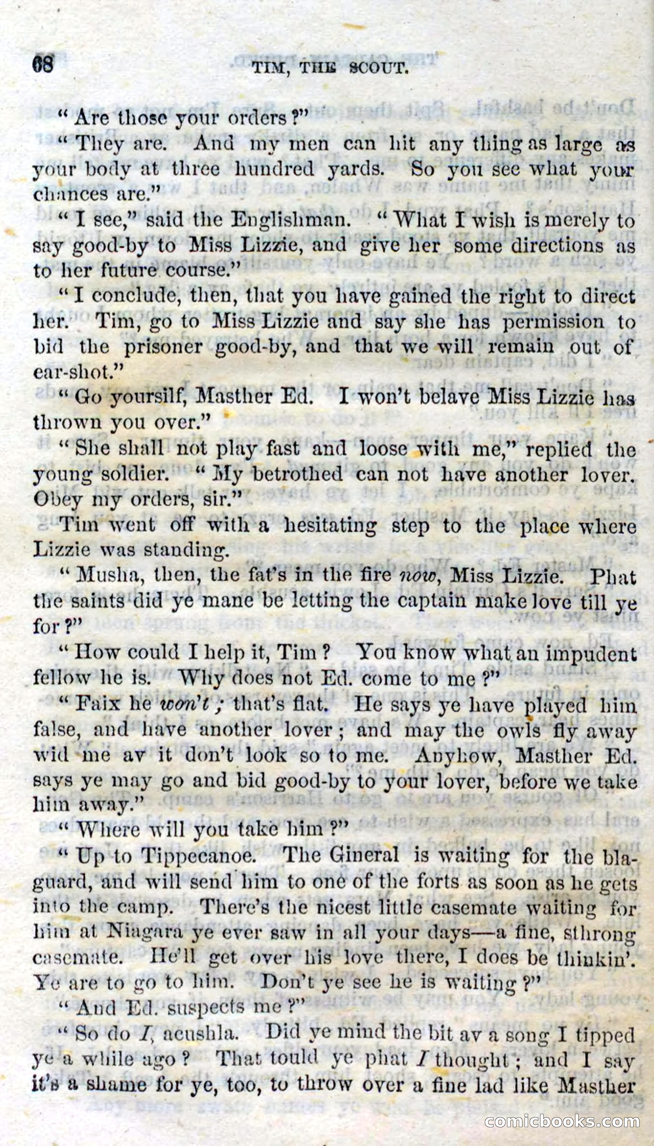 Beadle's Dime Novels No. 138: Tim, the Scout — page 66 of 100