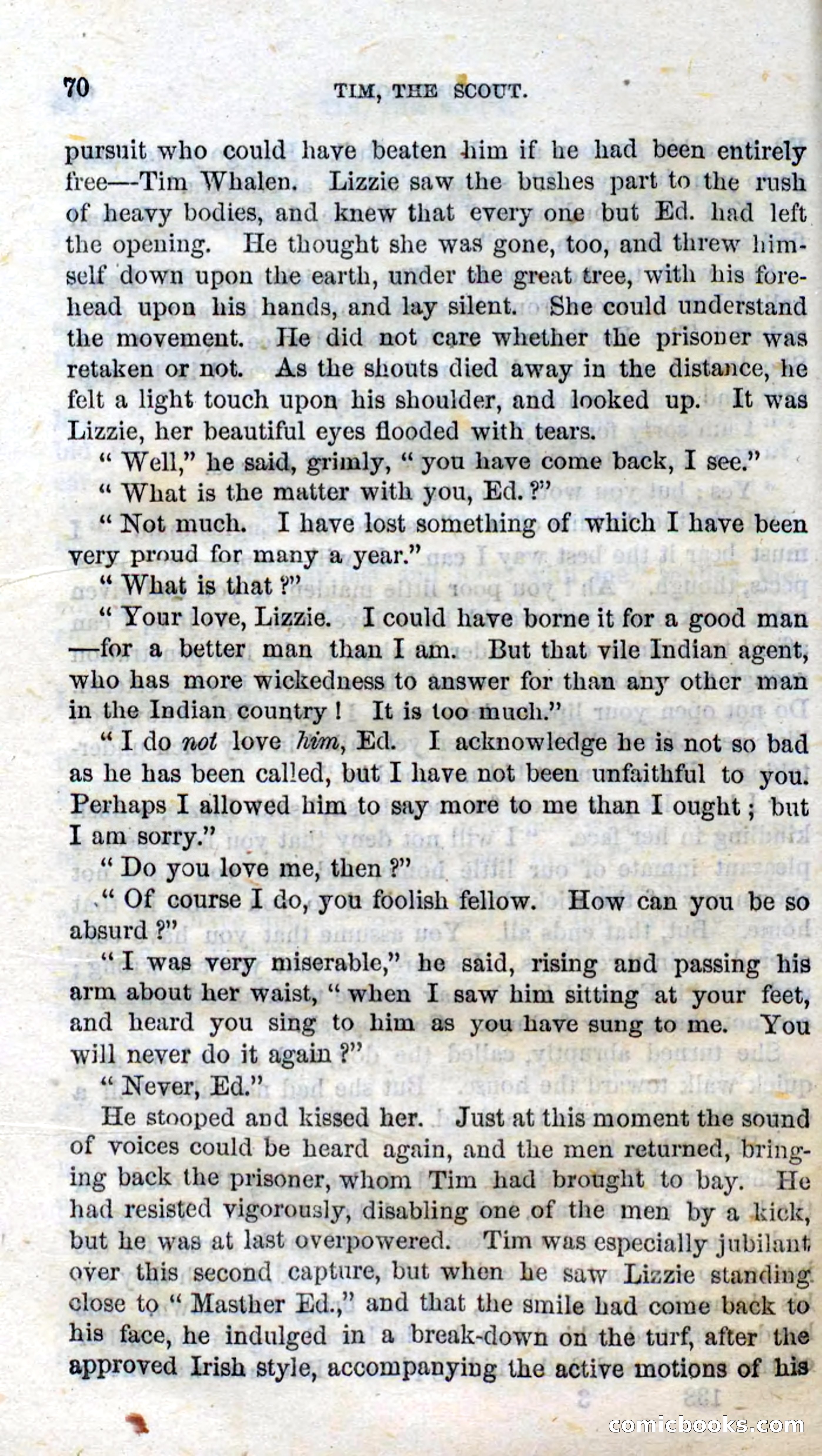 Beadle's Dime Novels No. 138: Tim, the Scout — page 68 of 100
