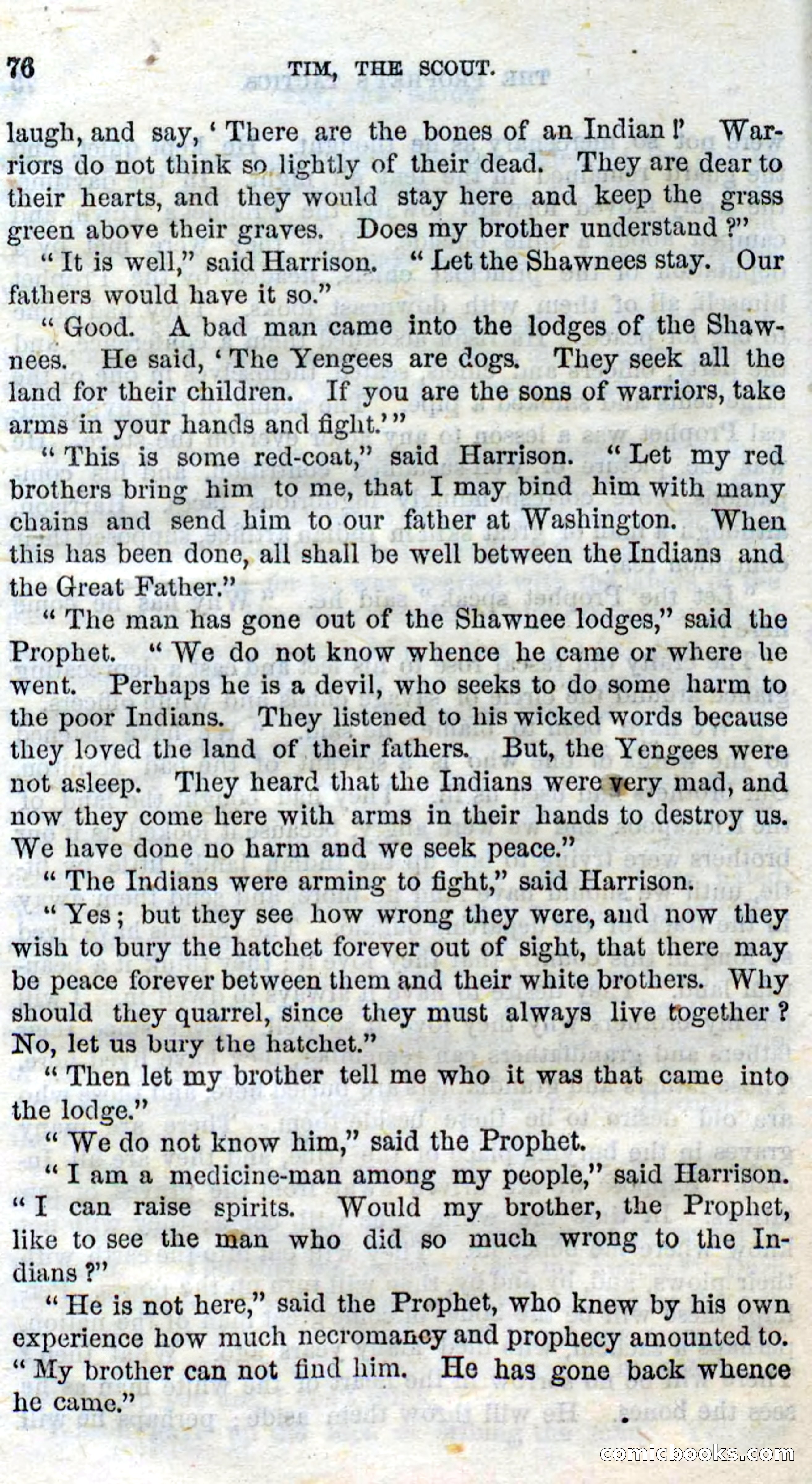 Beadle's Dime Novels No. 138: Tim, the Scout — page 74 of 100