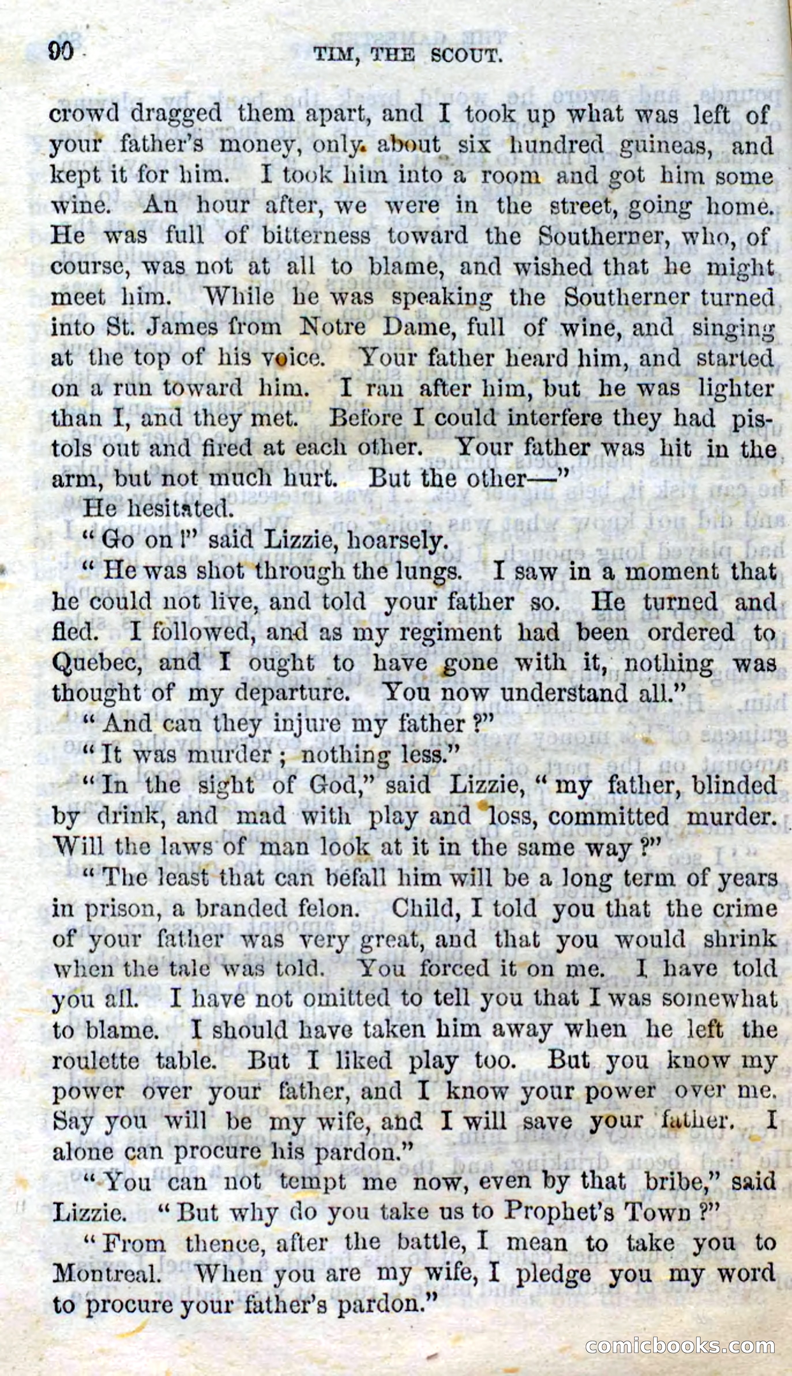 Beadle's Dime Novels No. 138: Tim, the Scout — page 88 of 100