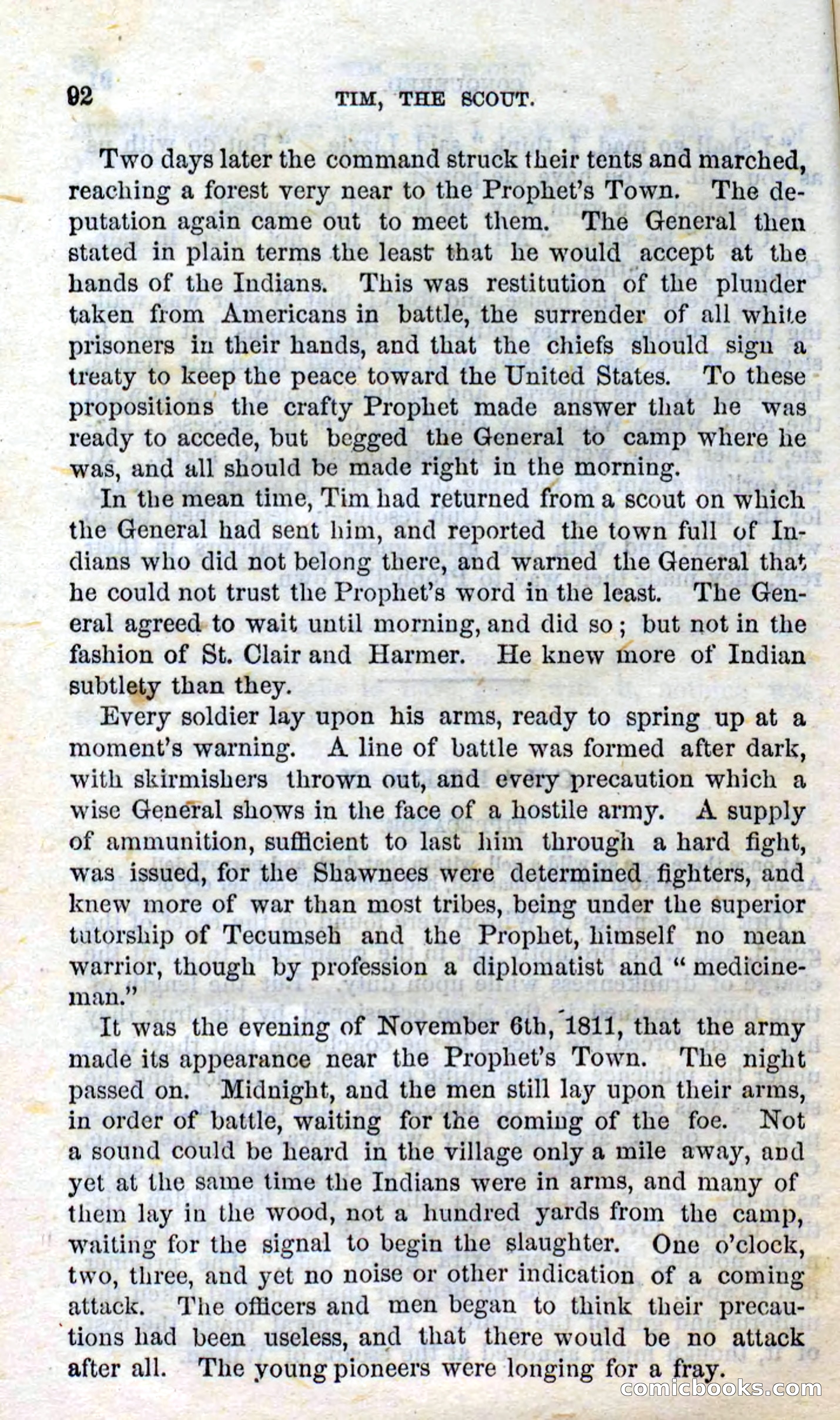 Beadle's Dime Novels No. 138: Tim, the Scout — page 90 of 100