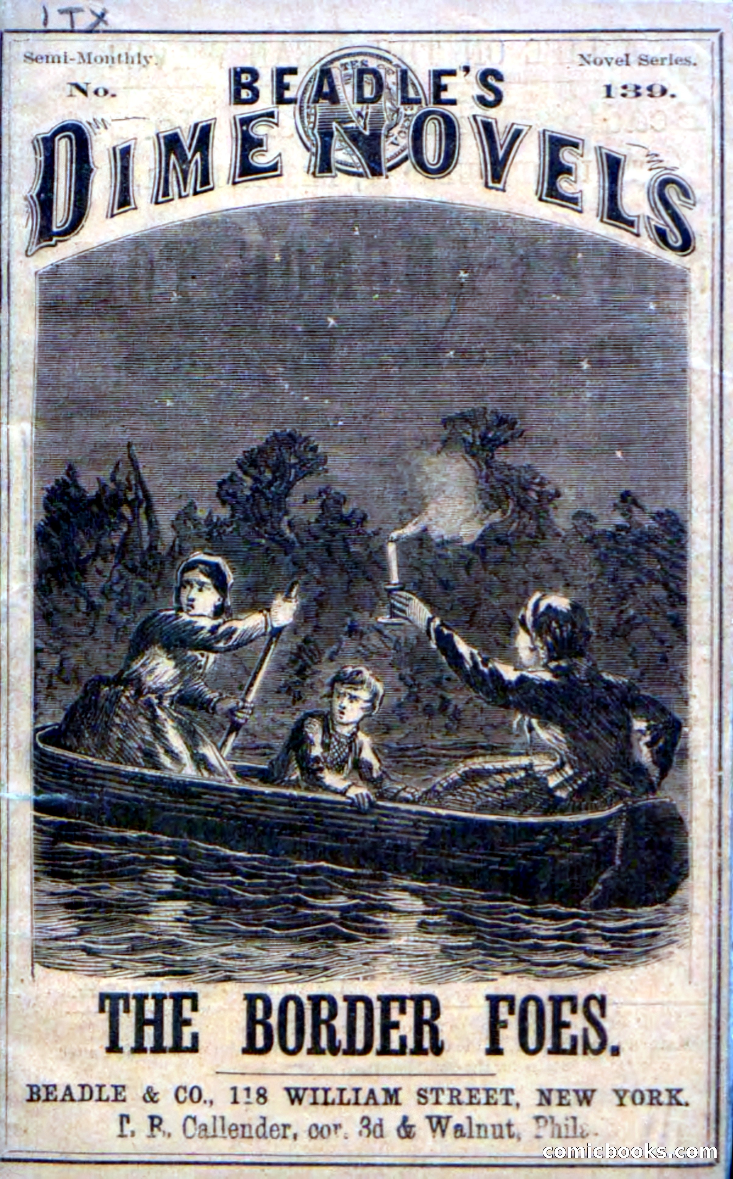 Beadle's Dime Novels No. 139: The Border Foes
