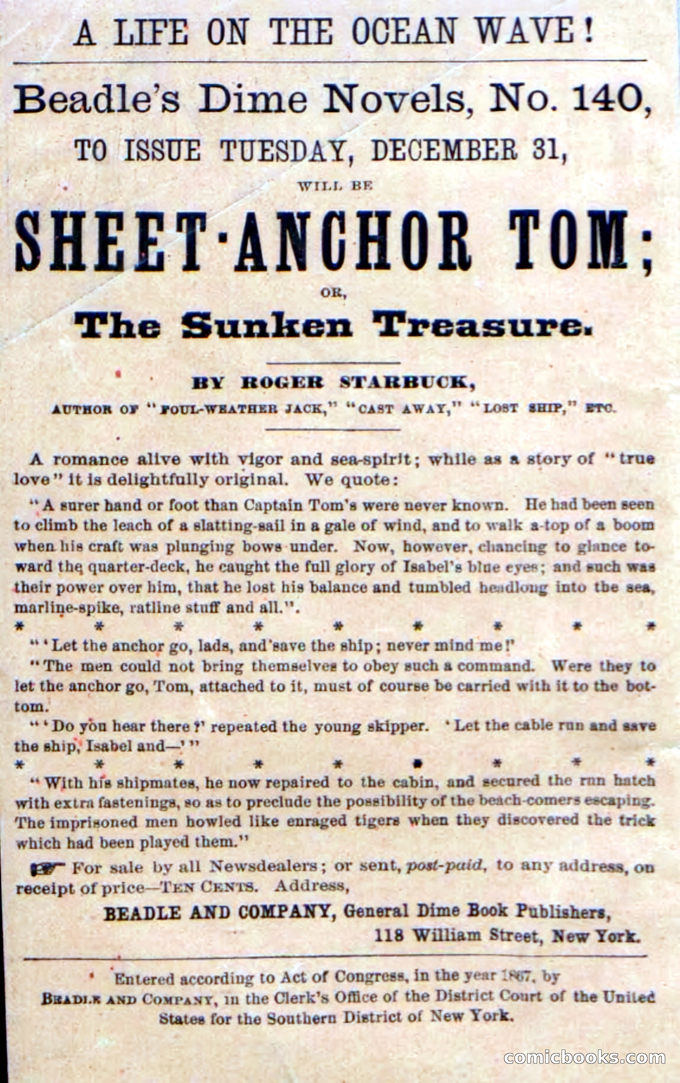 Beadle's Dime Novels No. 139: The Border Foes — page 2 of 100