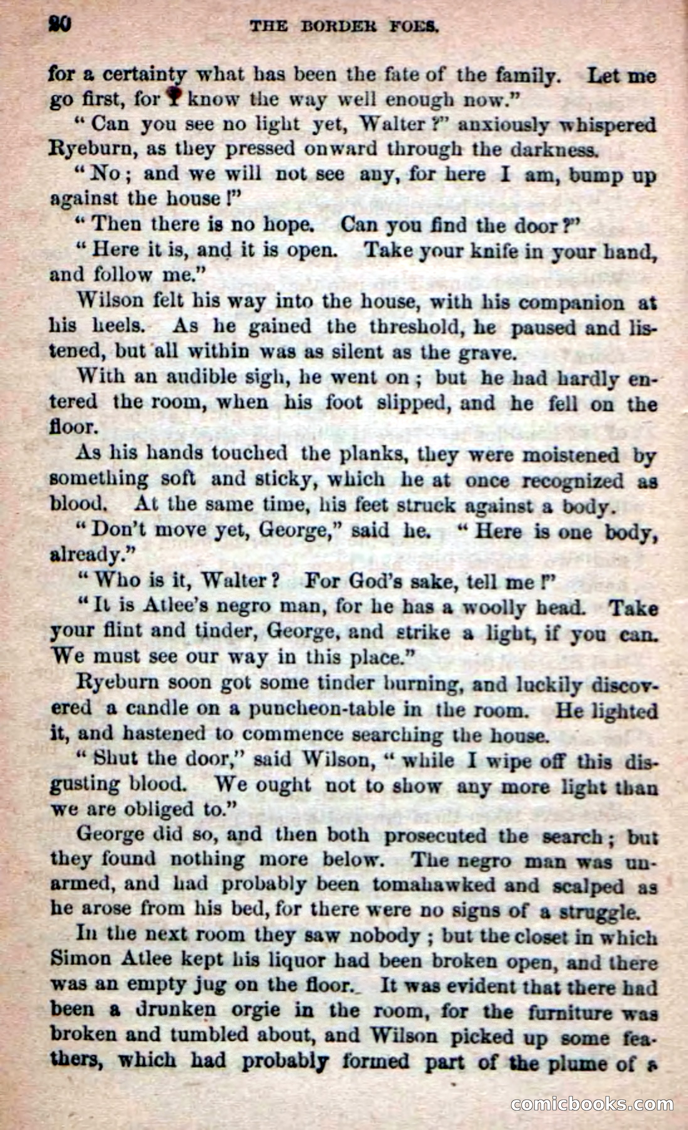 Beadle's Dime Novels No. 139: The Border Foes — page 18 of 100