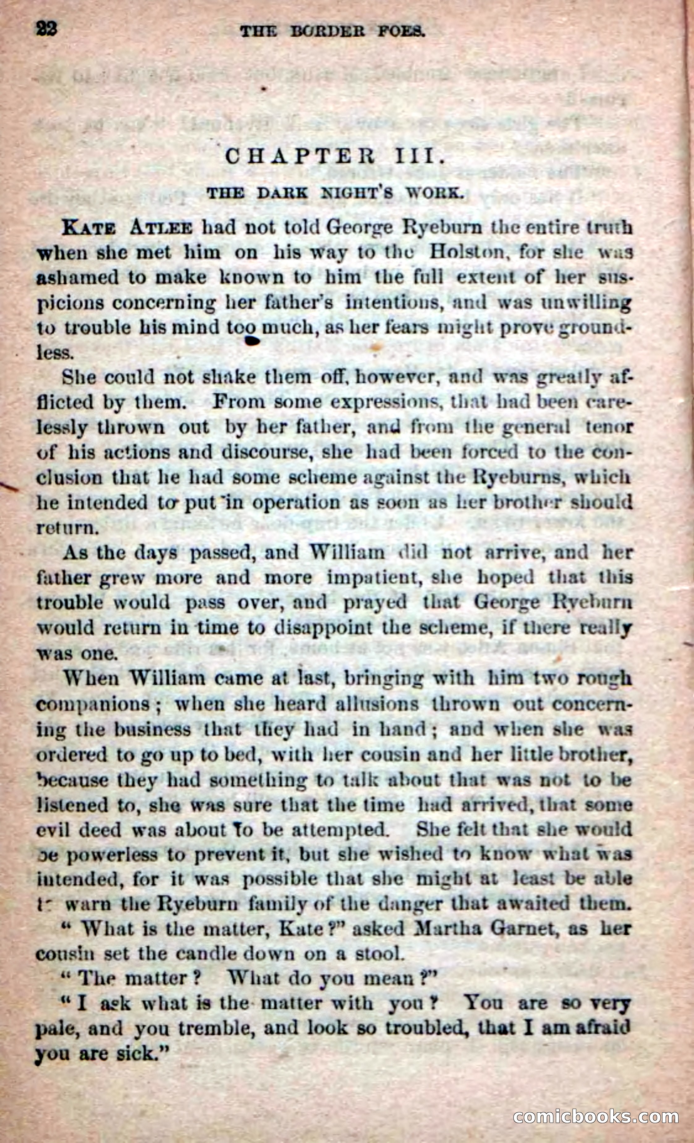 Beadle's Dime Novels No. 139: The Border Foes — page 20 of 100