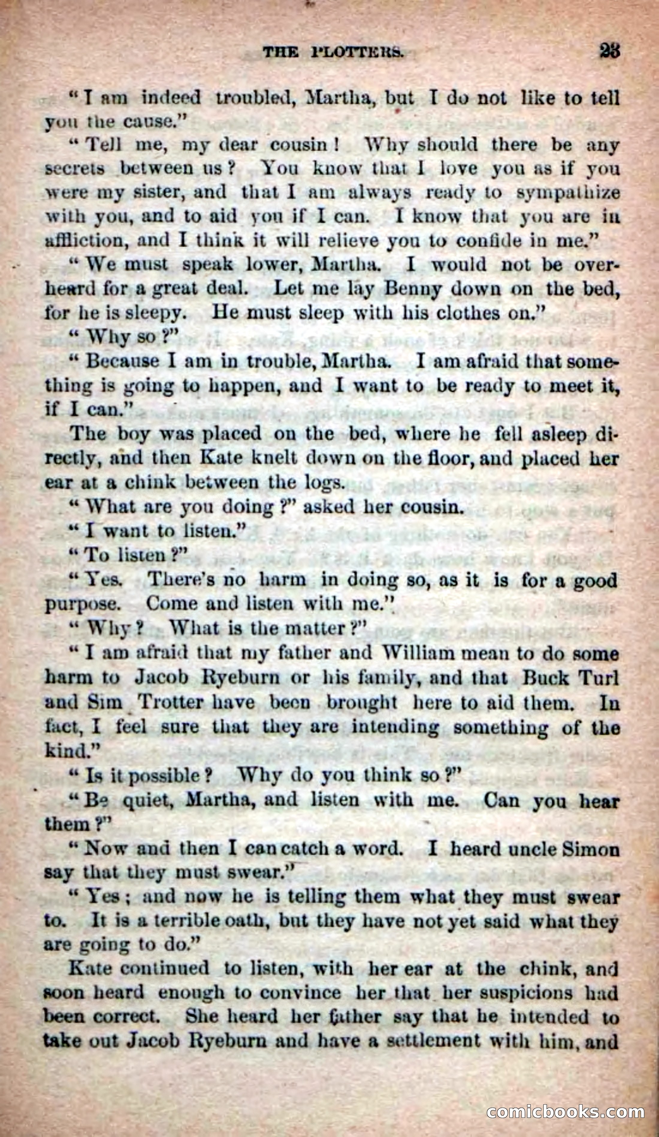 Beadle's Dime Novels No. 139: The Border Foes — page 21 of 100