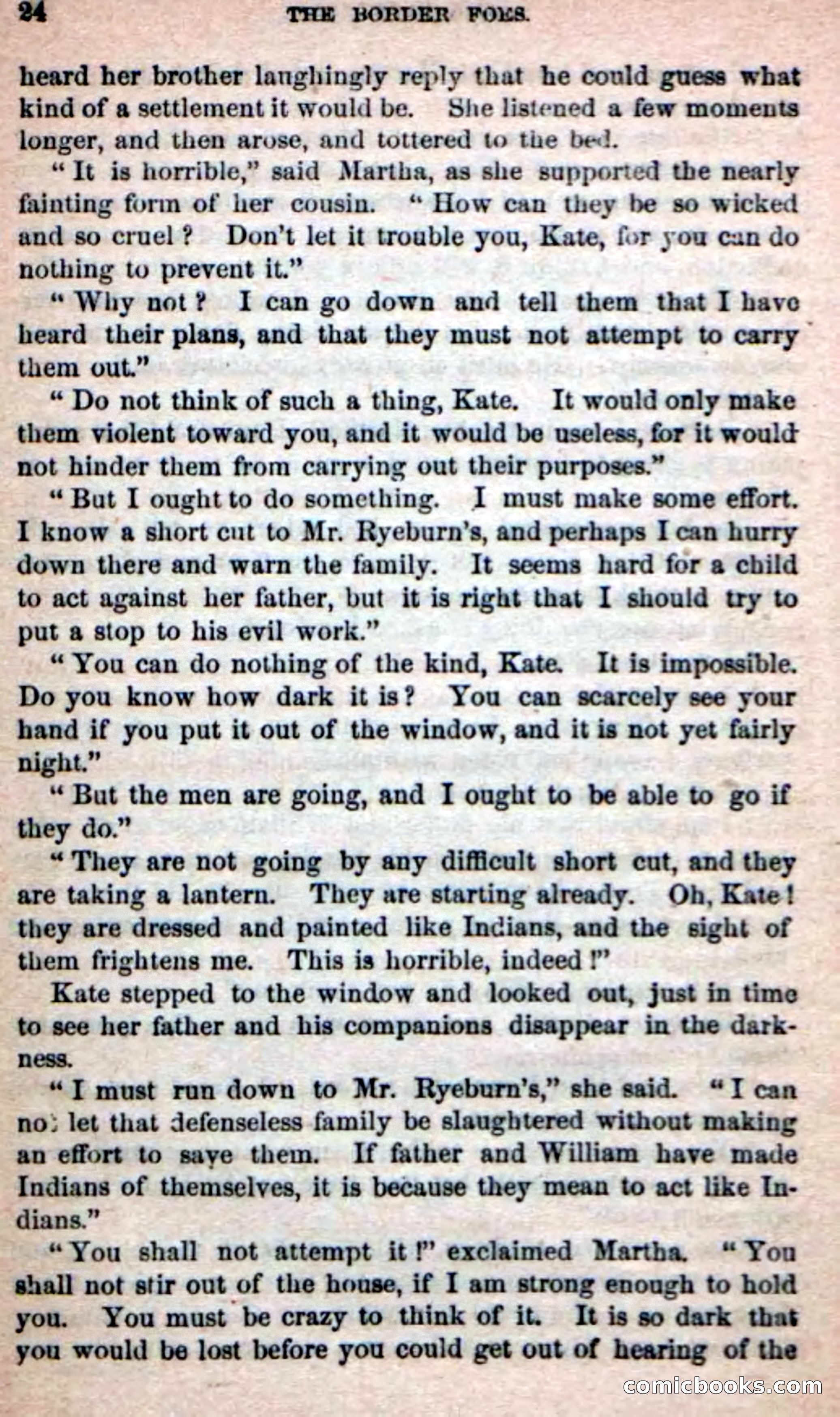 Beadle's Dime Novels No. 139: The Border Foes — page 22 of 100