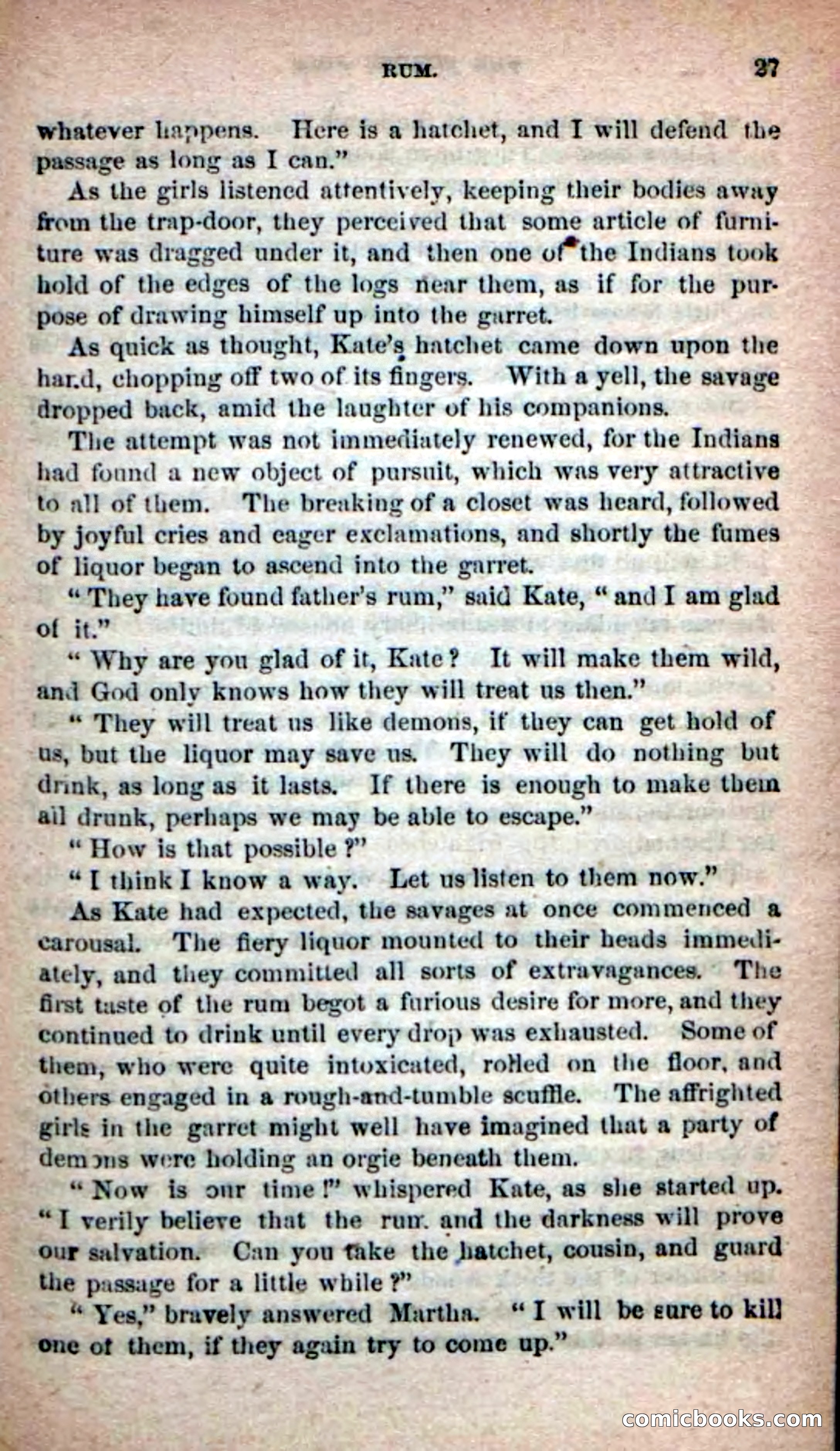 Beadle's Dime Novels No. 139: The Border Foes — page 25 of 100