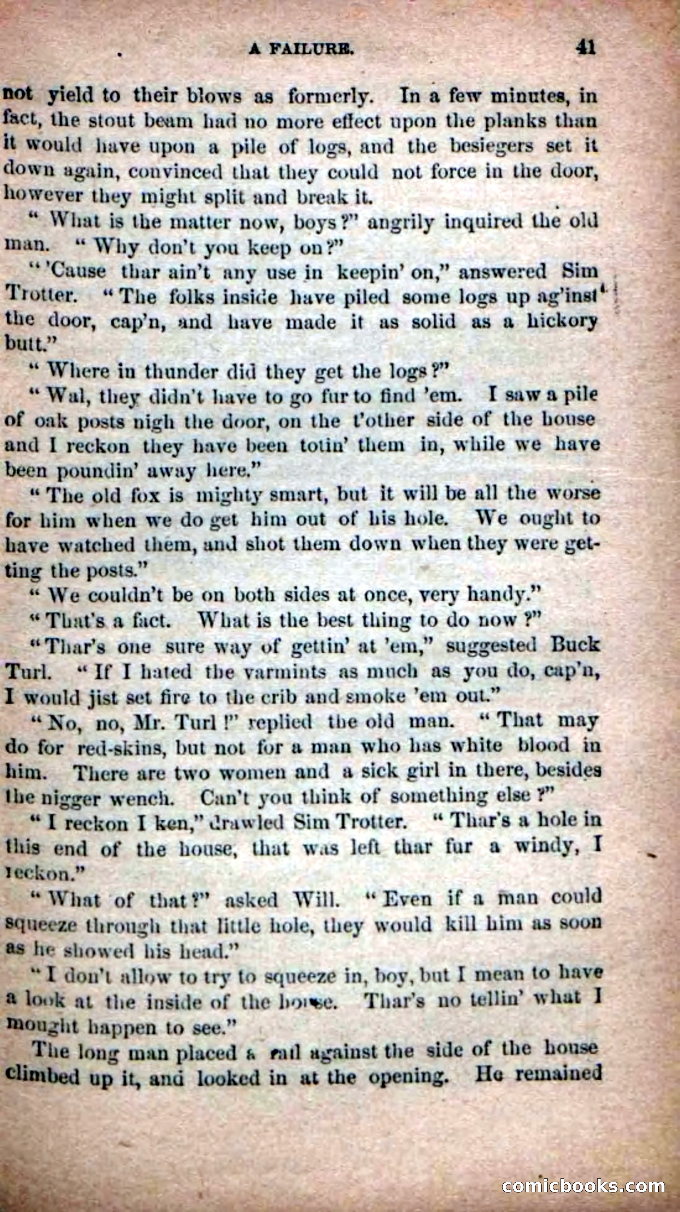 Beadle's Dime Novels No. 139: The Border Foes — page 39 of 100