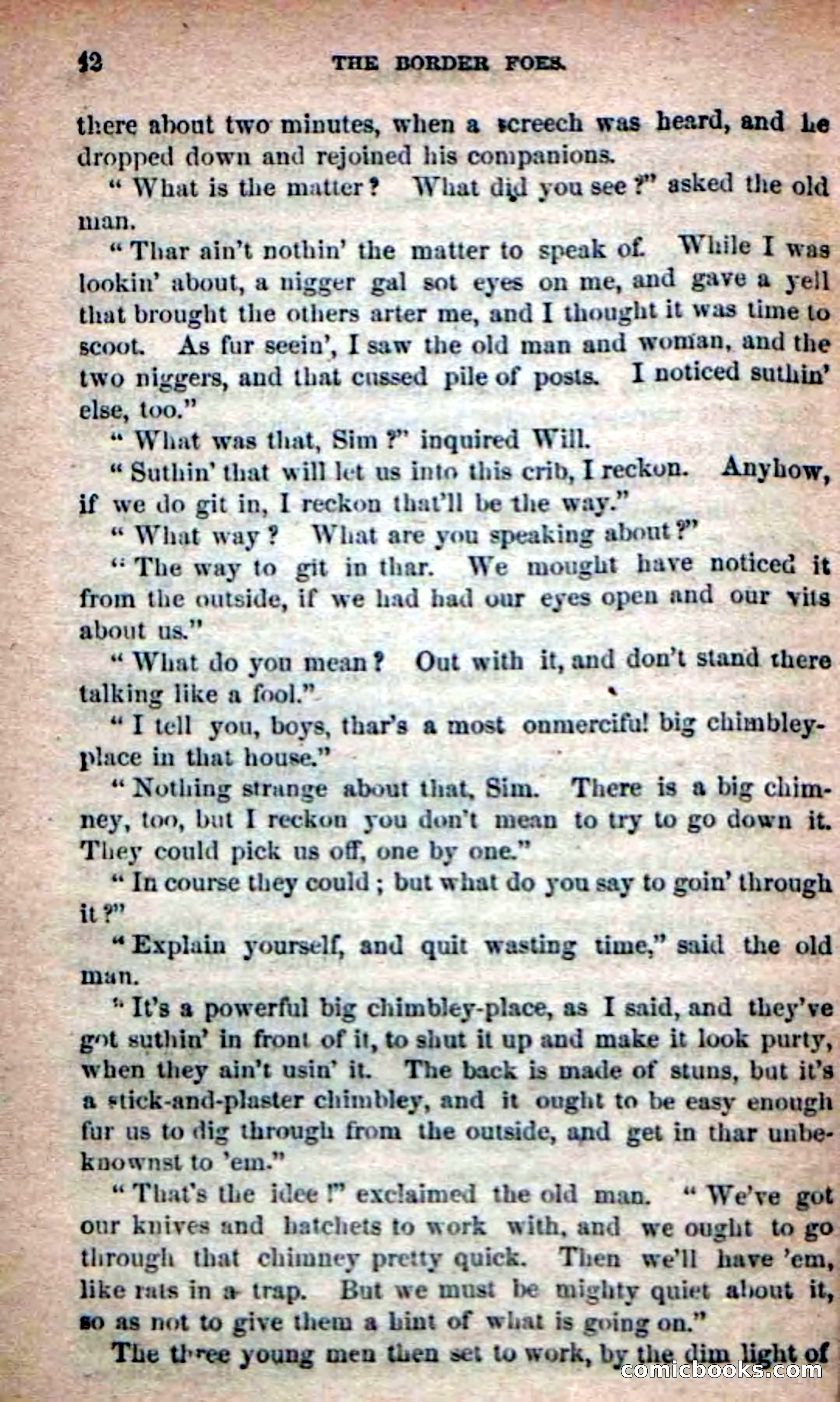 Beadle's Dime Novels No. 139: The Border Foes — page 40 of 100
