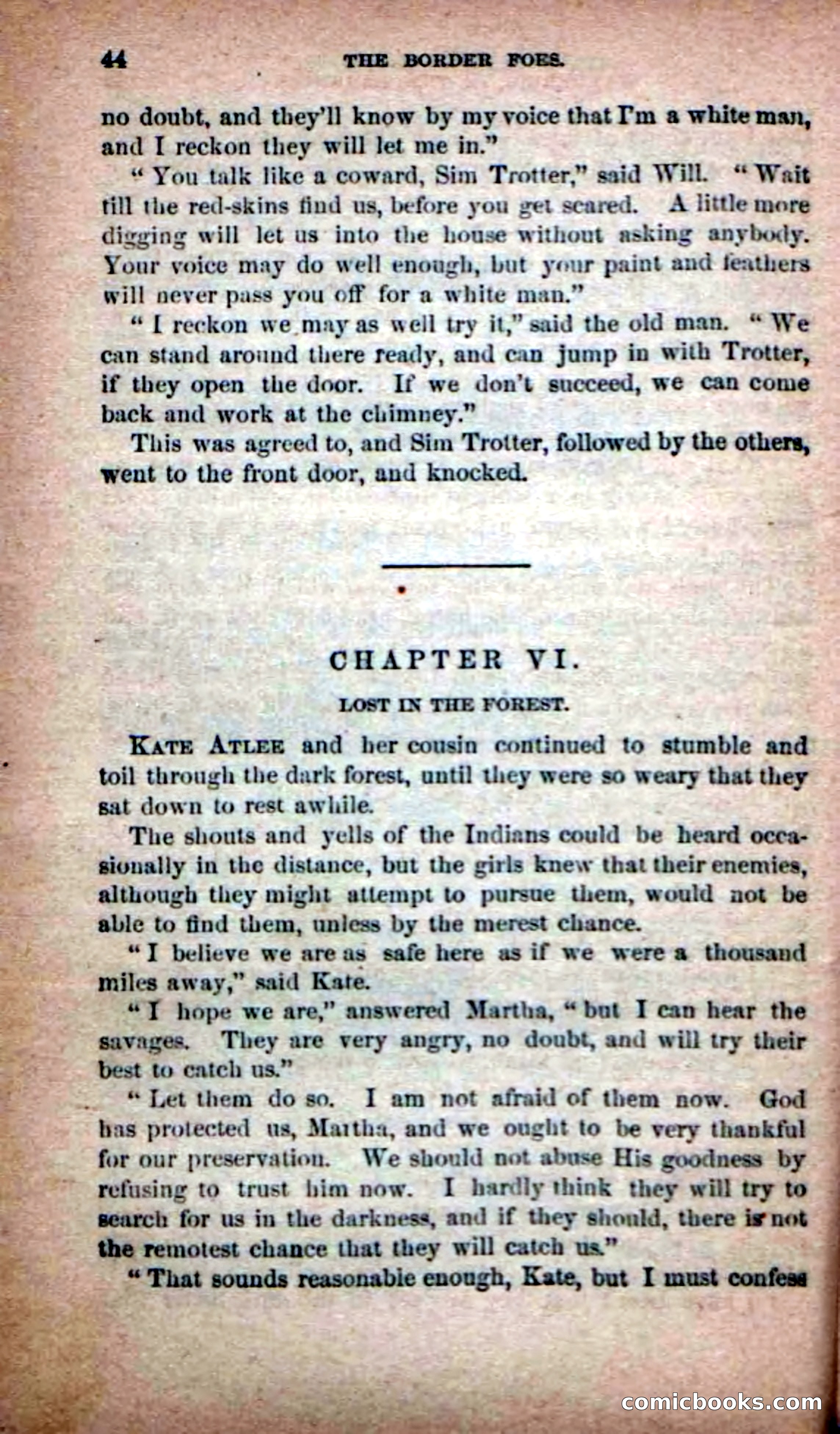 Beadle's Dime Novels No. 139: The Border Foes — page 42 of 100