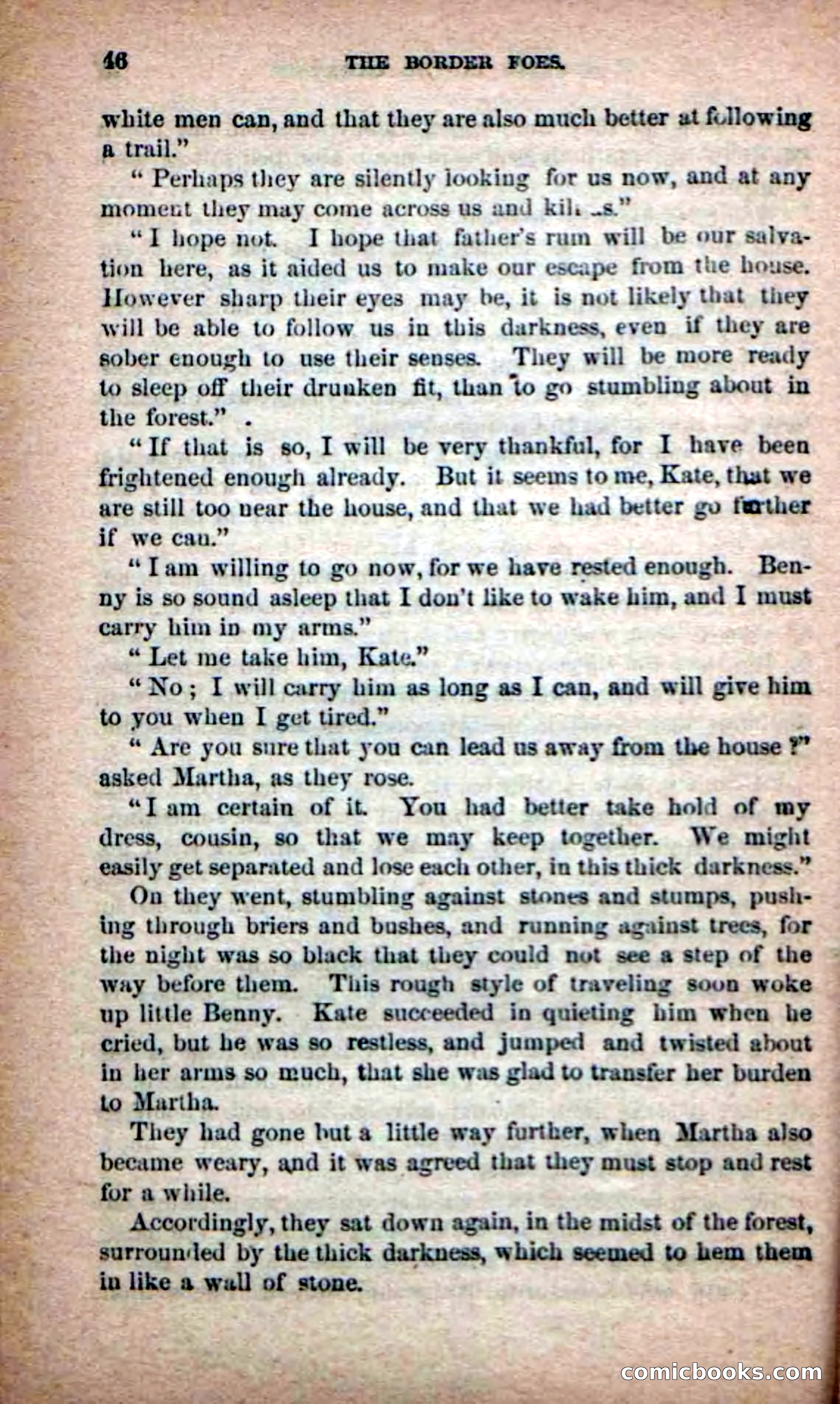 Beadle's Dime Novels No. 139: The Border Foes — page 44 of 100