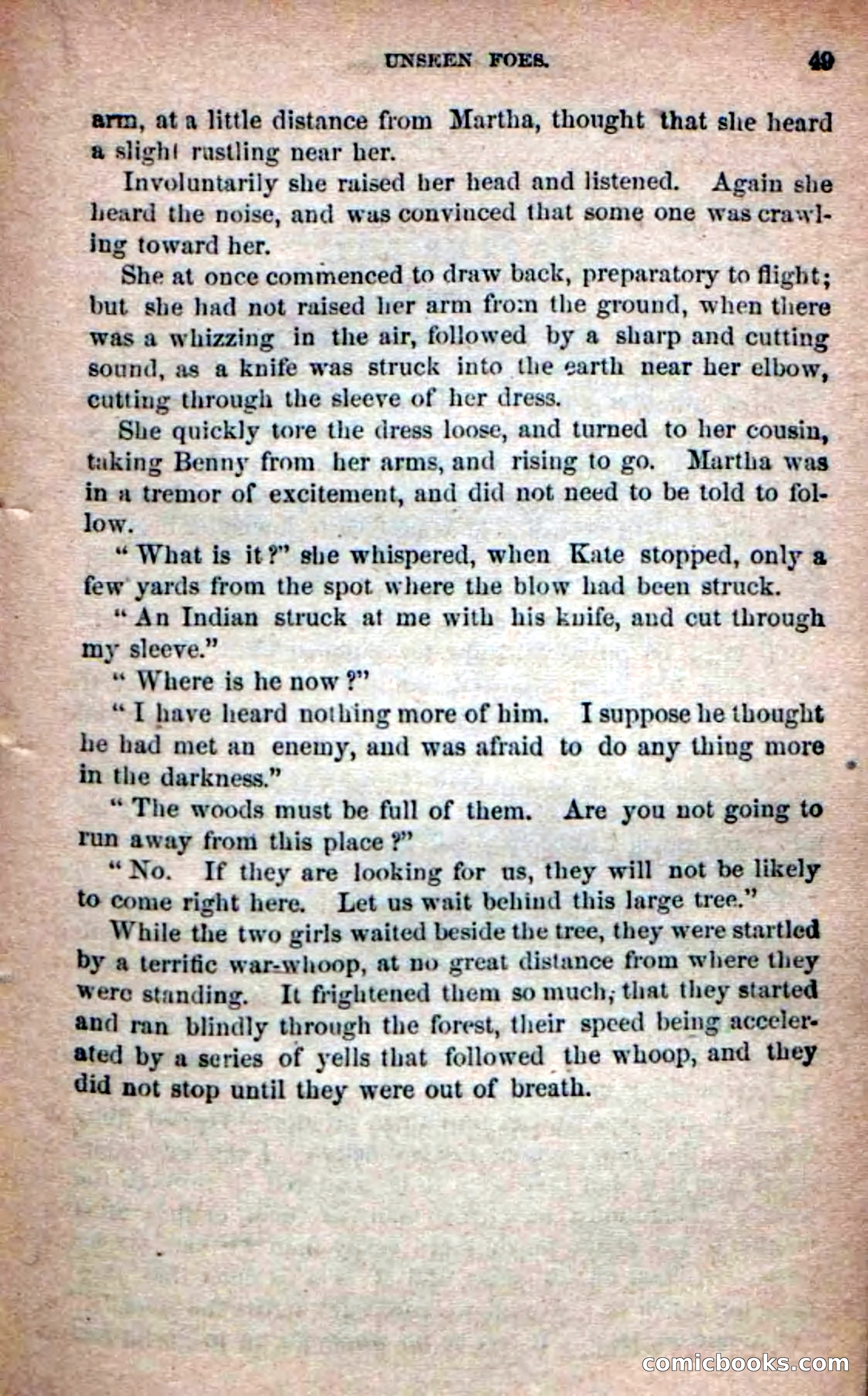 Beadle's Dime Novels No. 139: The Border Foes — page 47 of 100
