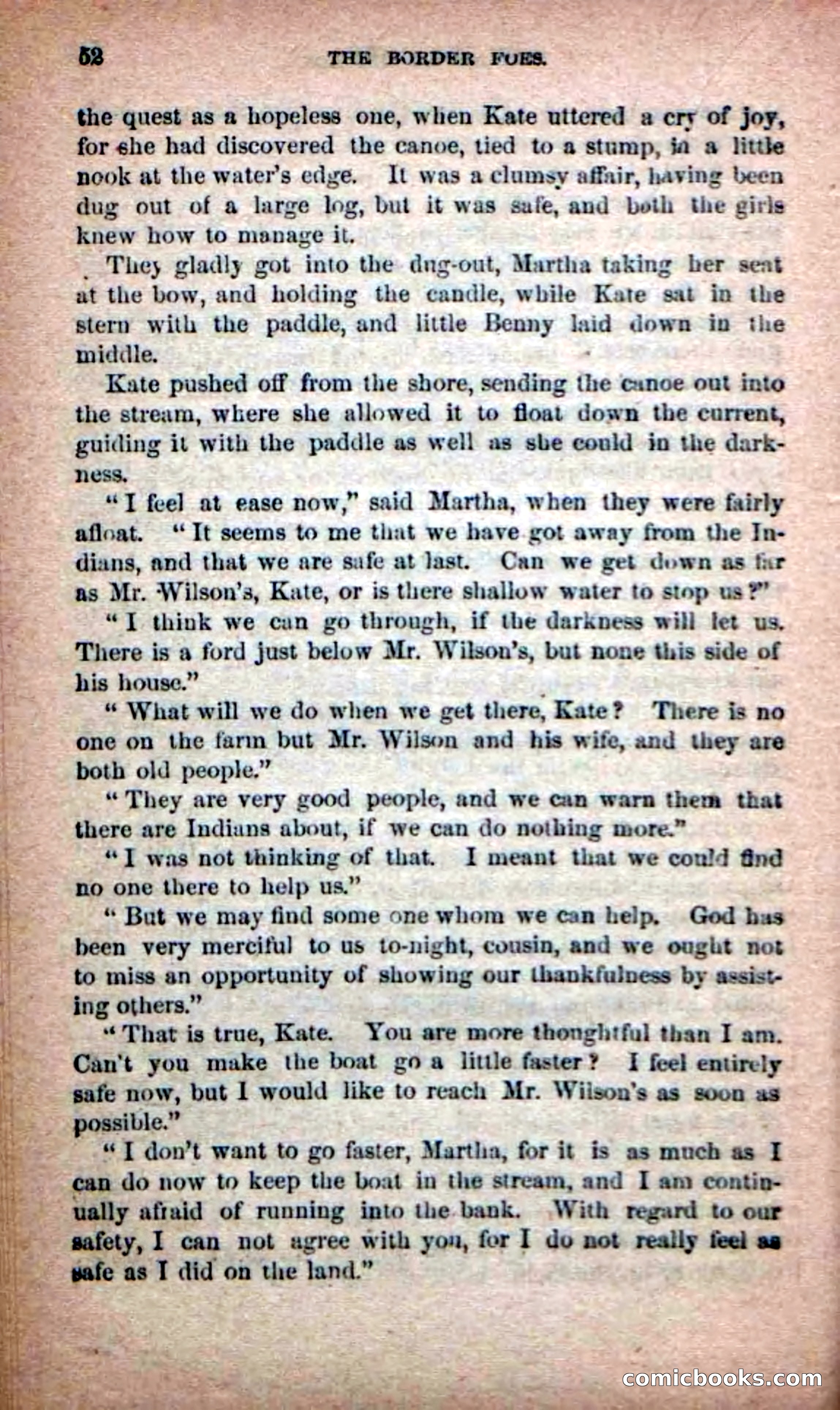 Beadle's Dime Novels No. 139: The Border Foes — page 50 of 100