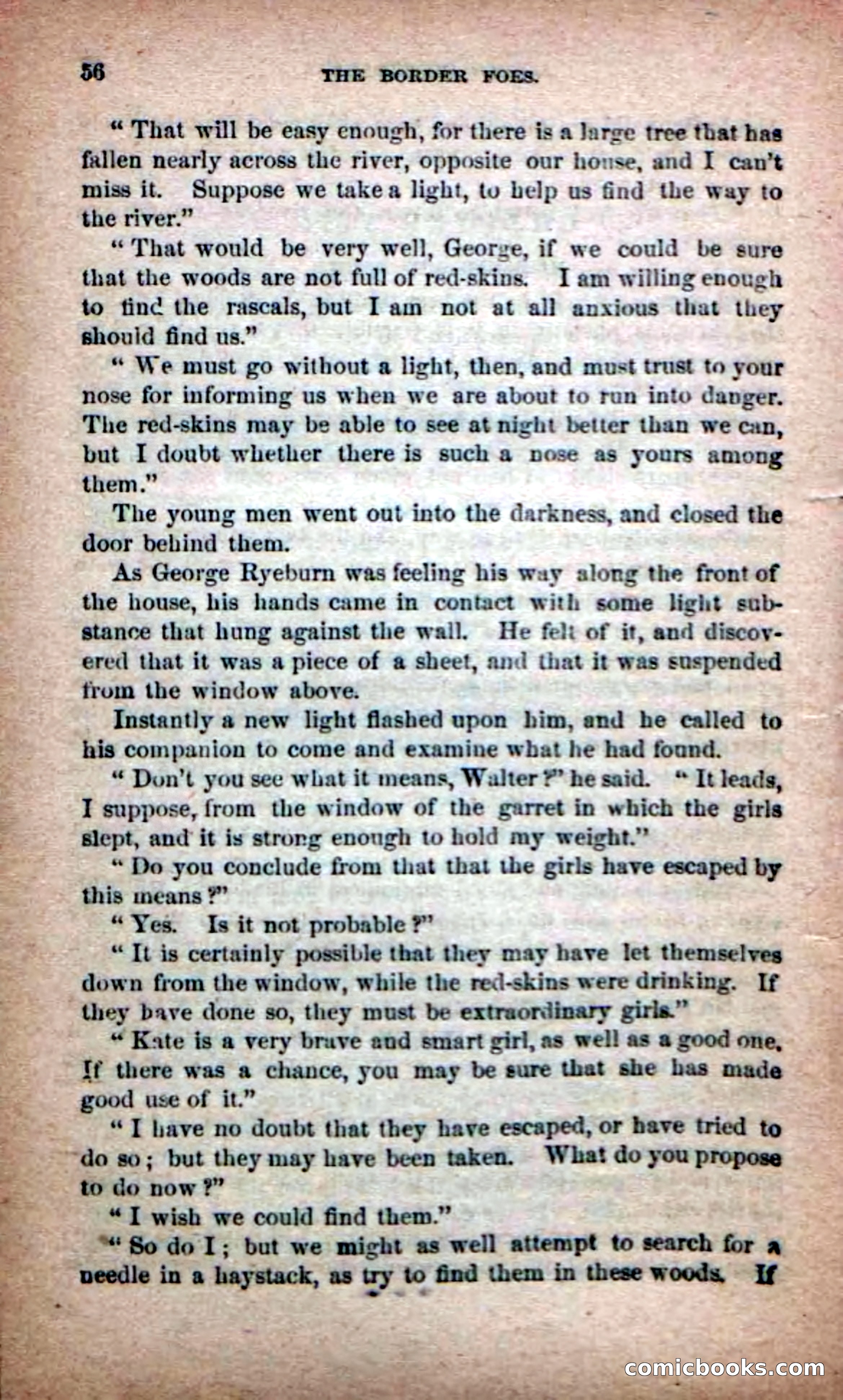 Beadle's Dime Novels No. 139: The Border Foes — page 54 of 100