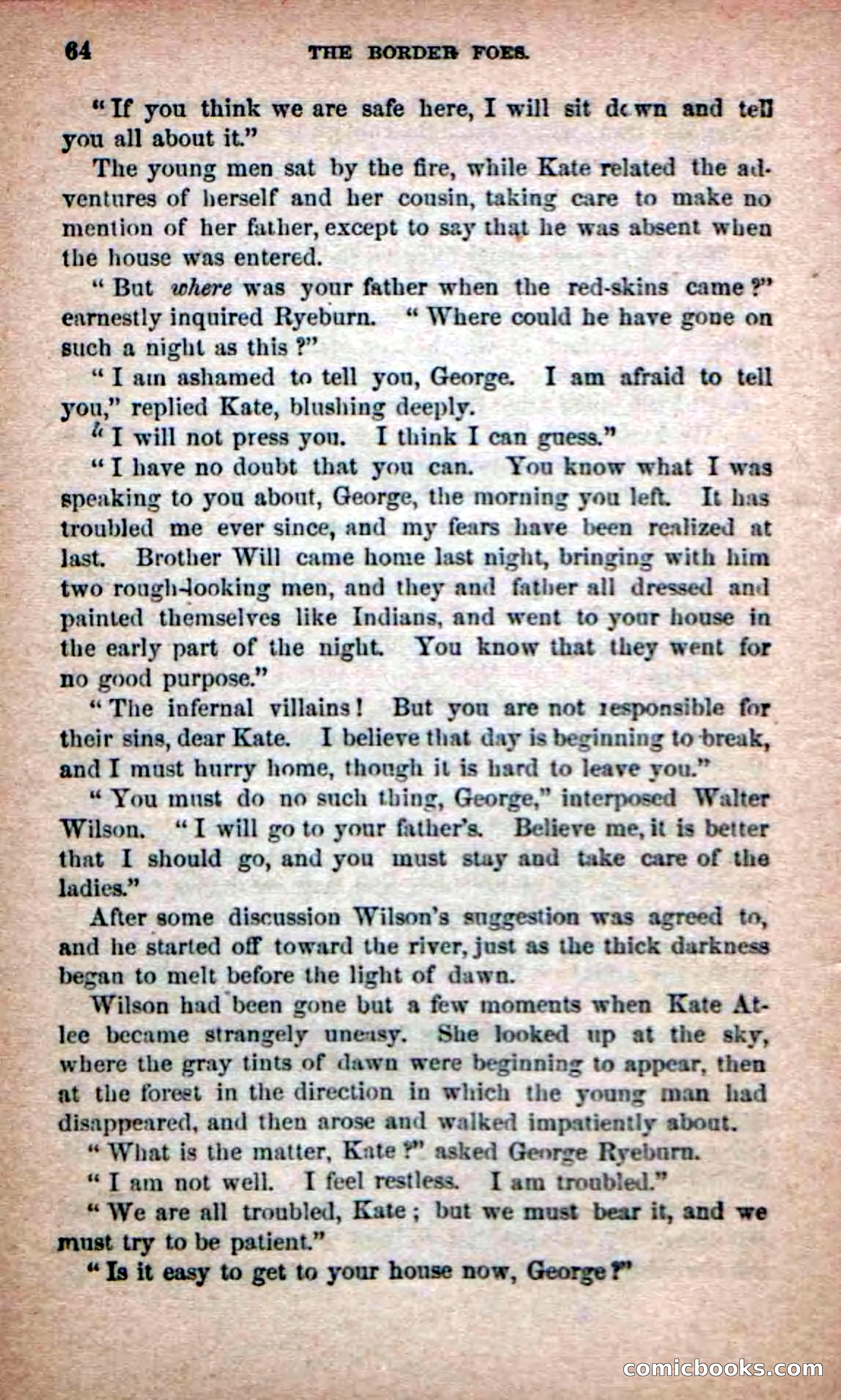 Beadle's Dime Novels No. 139: The Border Foes — page 62 of 100