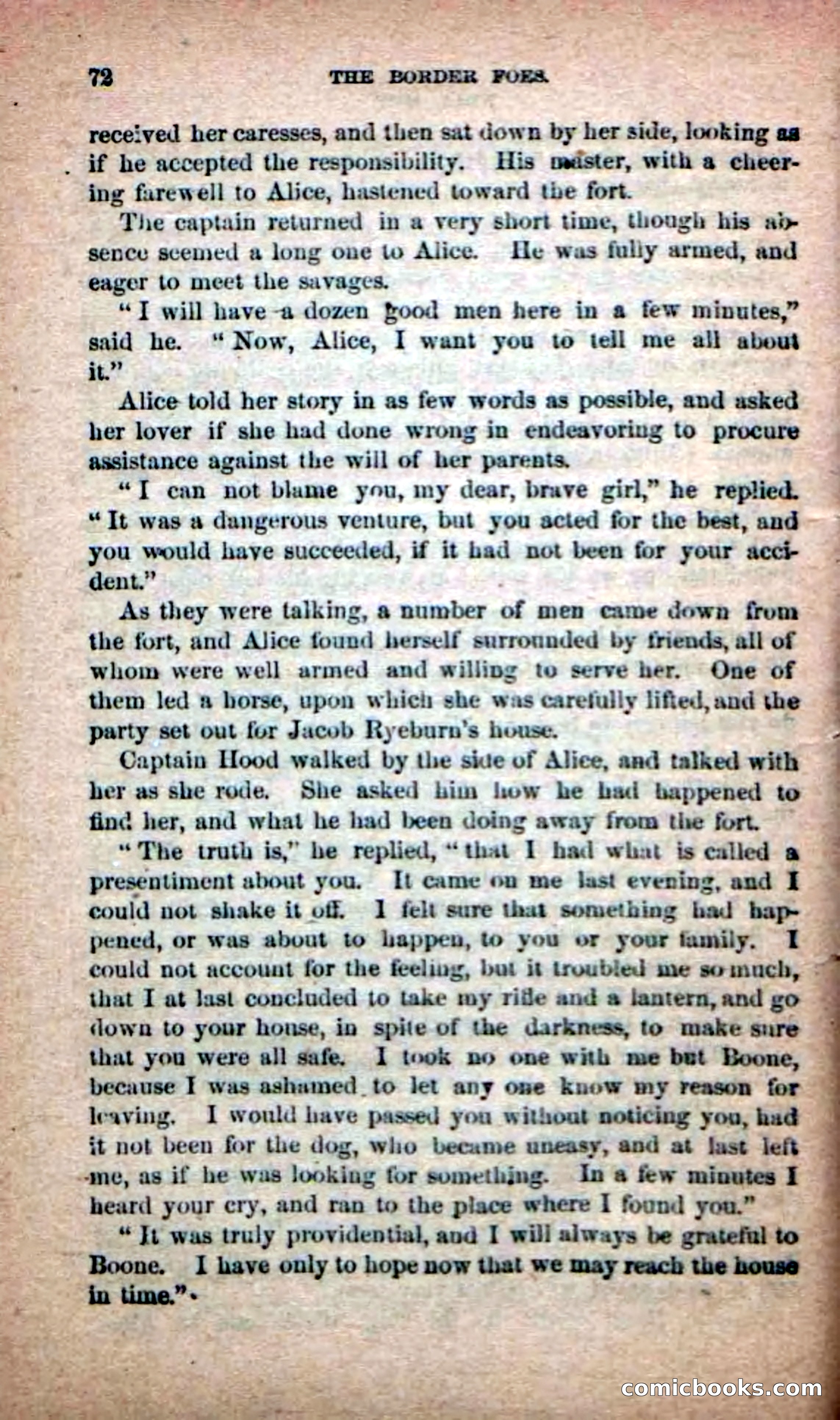 Beadle's Dime Novels No. 139: The Border Foes — page 70 of 100